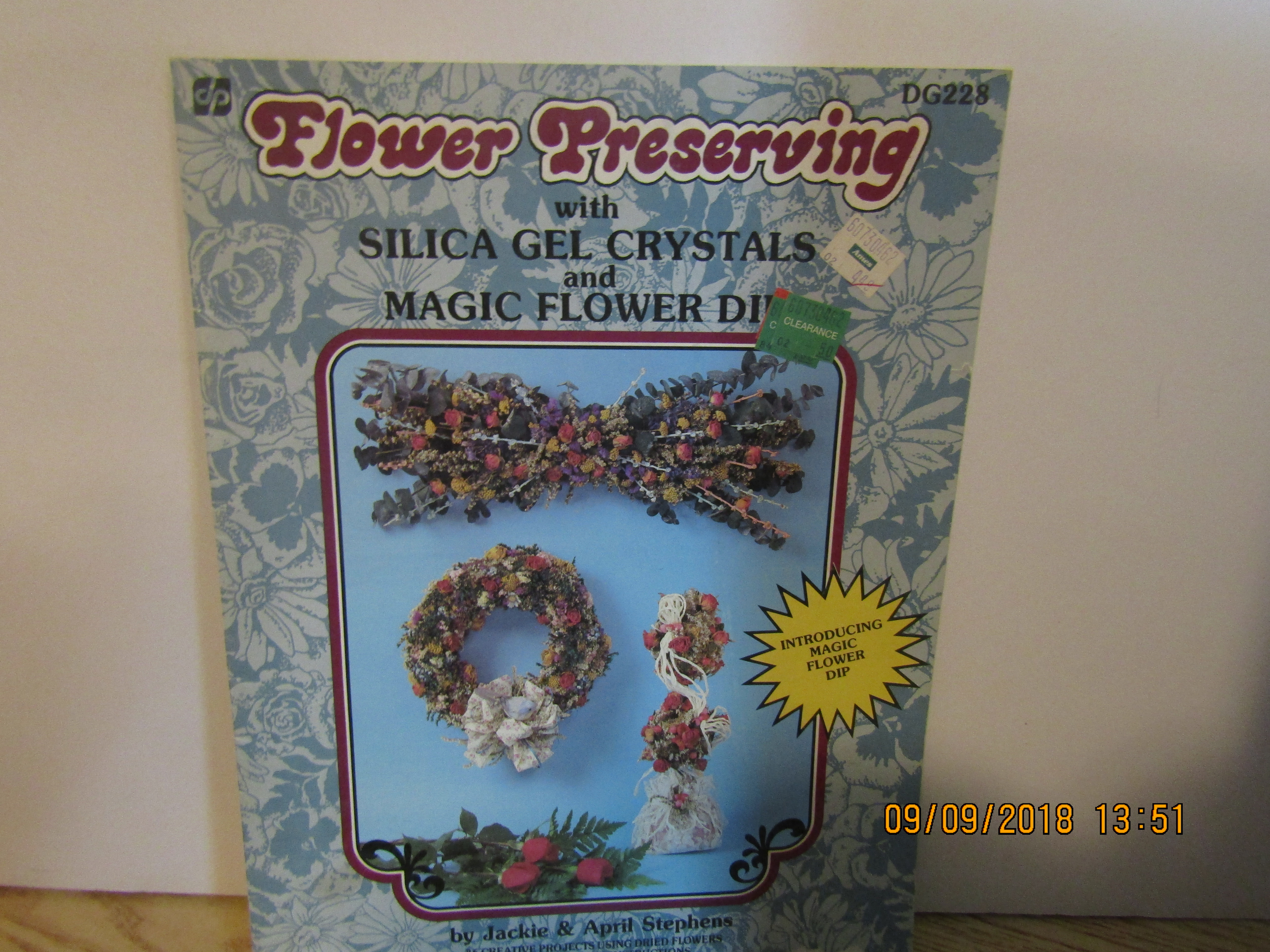Demis Designs Craft Book Flower Preserving  #228