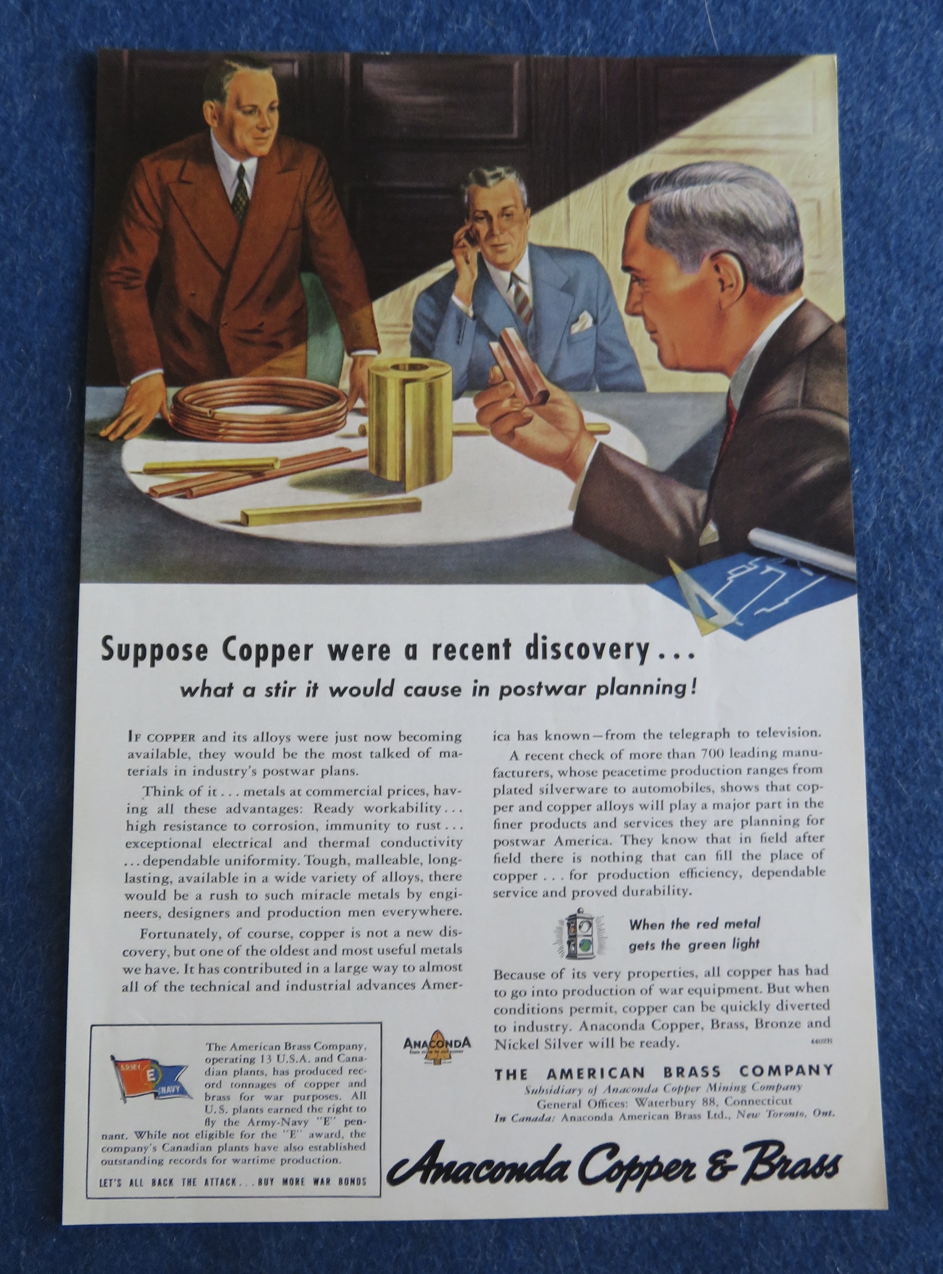 1944 Anaconda Copper & Brass with Men Talking