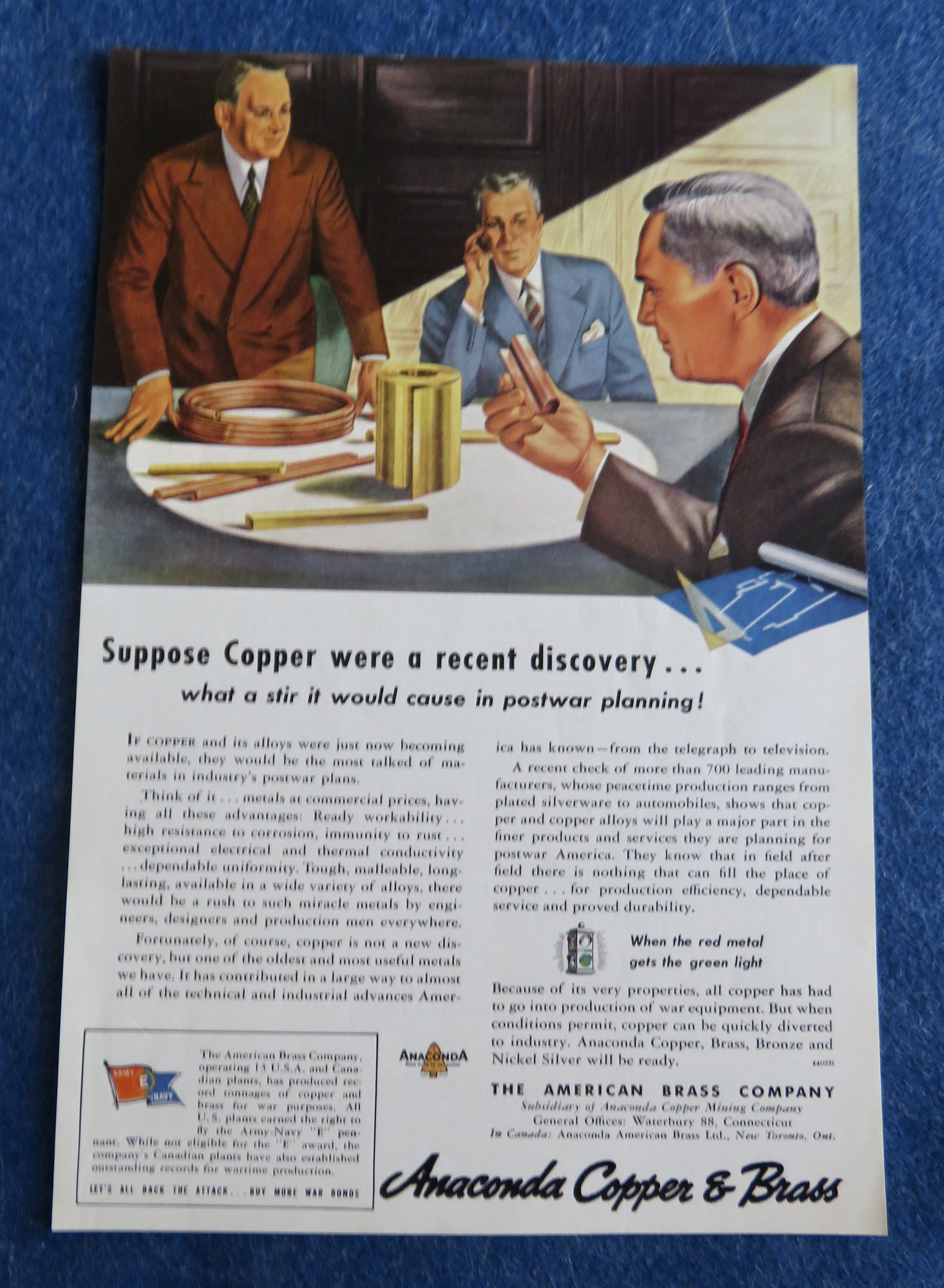 1944 Anaconda Copper & Brass with Men Talking