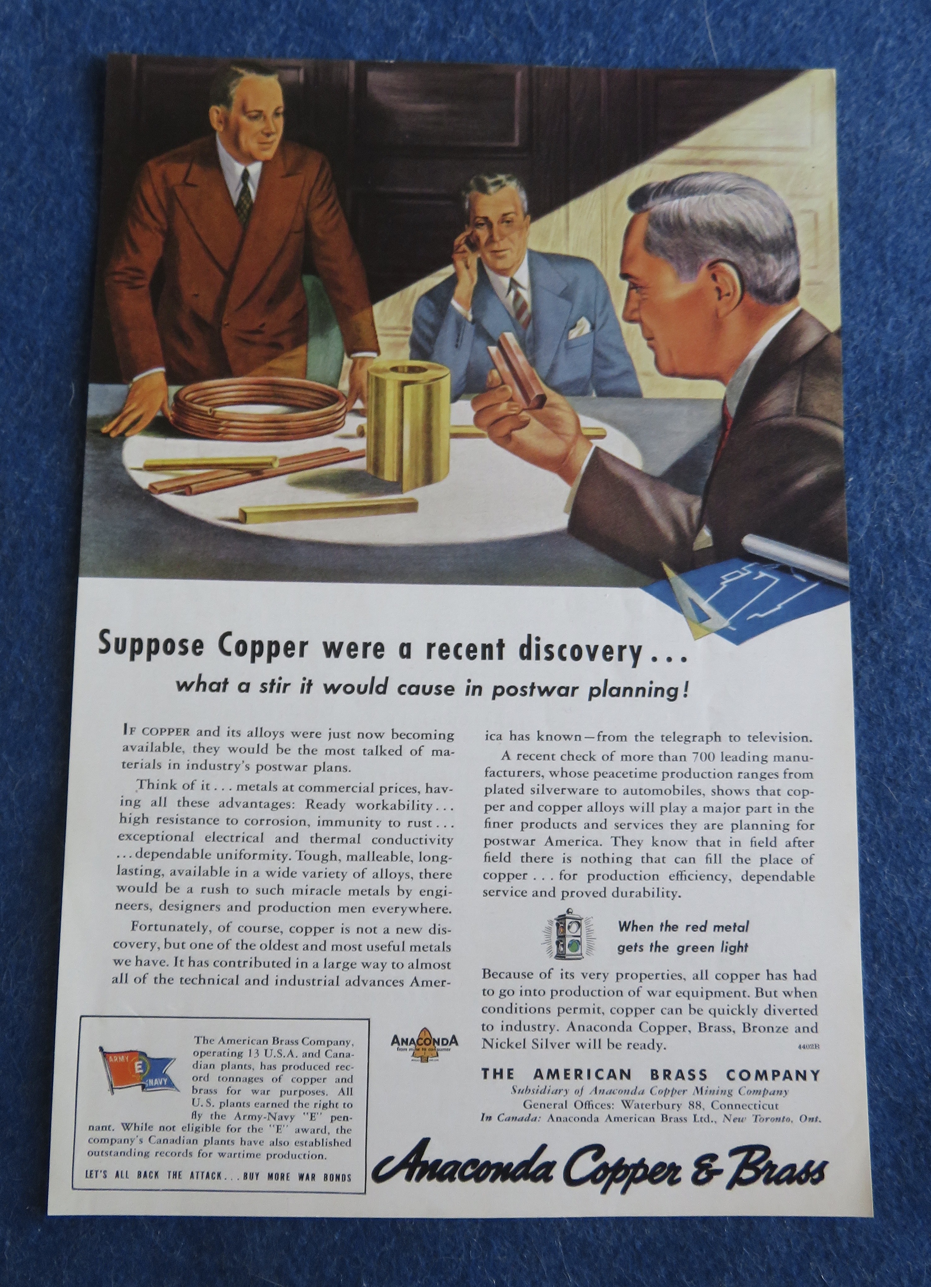 1944 Anaconda Copper & Brass with Men Talking