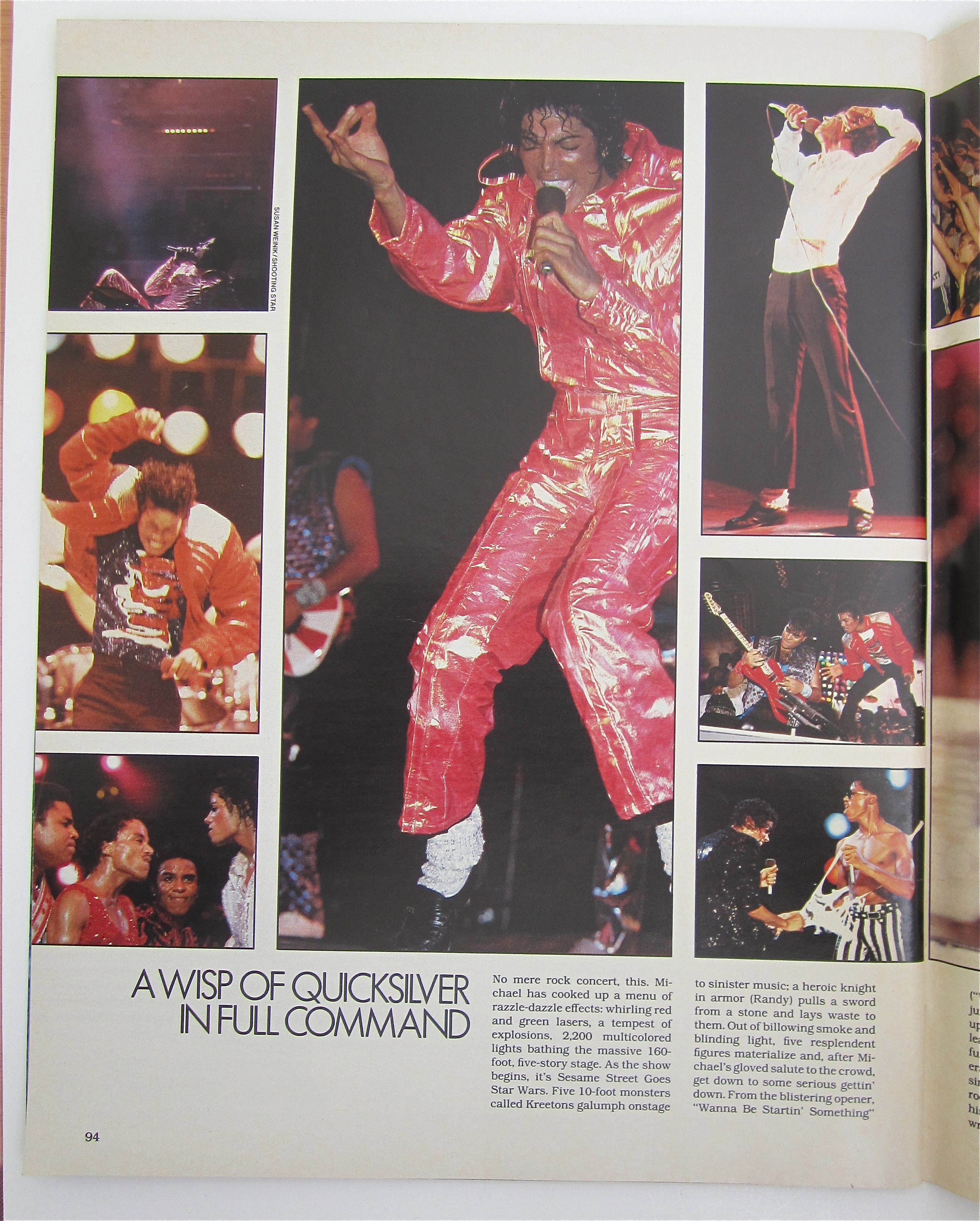Life Magazine-September 1984-Michael Jackson