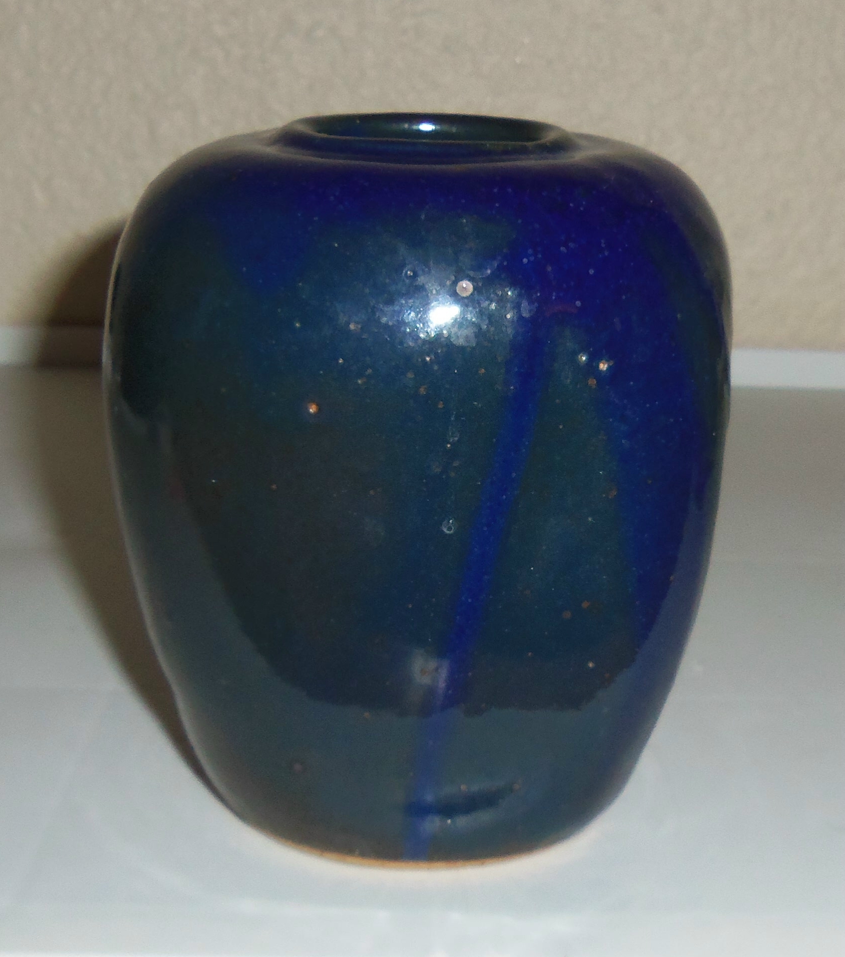 Bruning Pottery Seattle Heavy Wheel Thrown Vase!