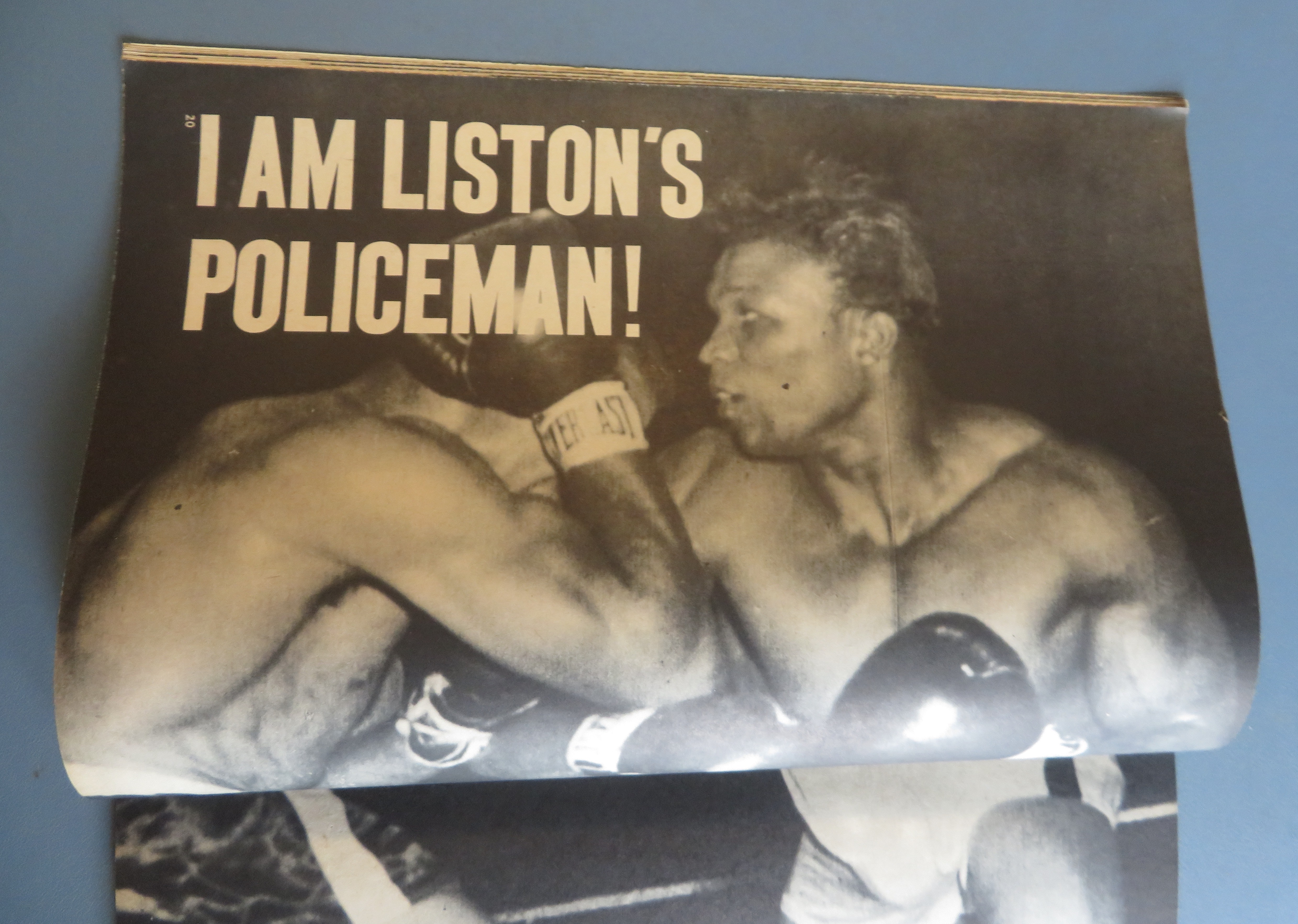 Boxing & Wrestling Magazine March 1963 Floyd Patterson