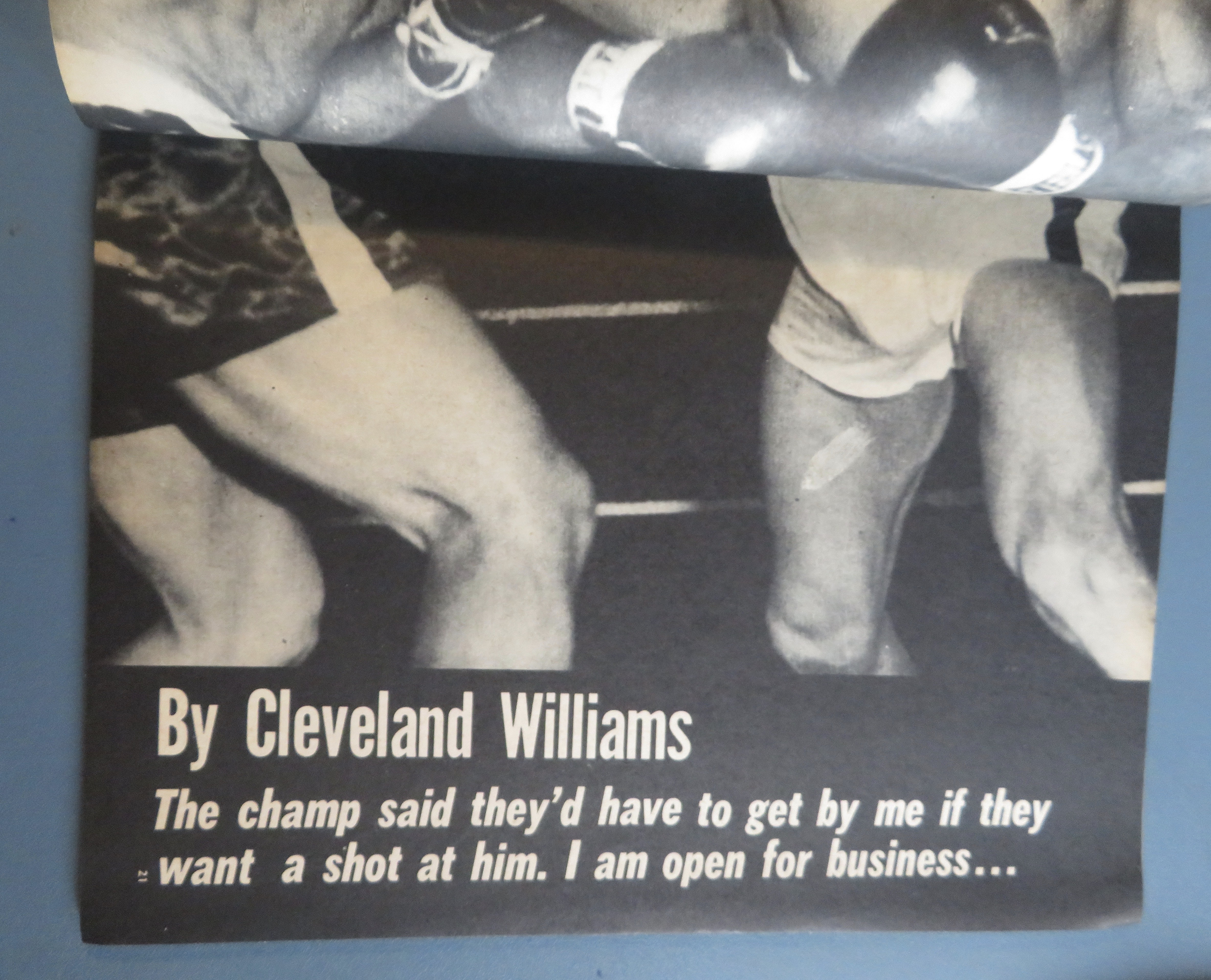 Boxing & Wrestling Magazine March 1963 Floyd Patterson