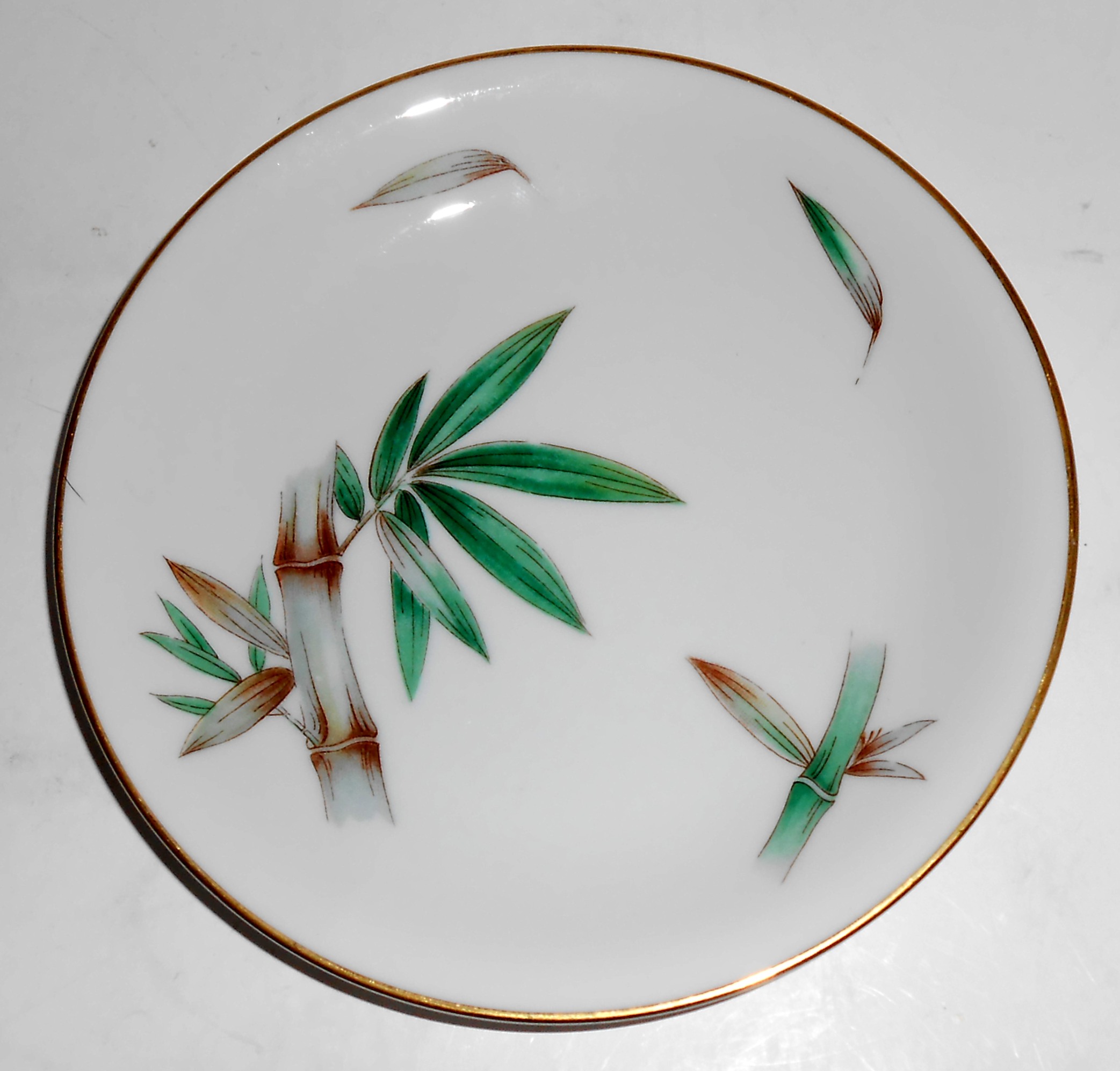 Noritake China Porcelain Canton Bamboo Bread Plate MINT
