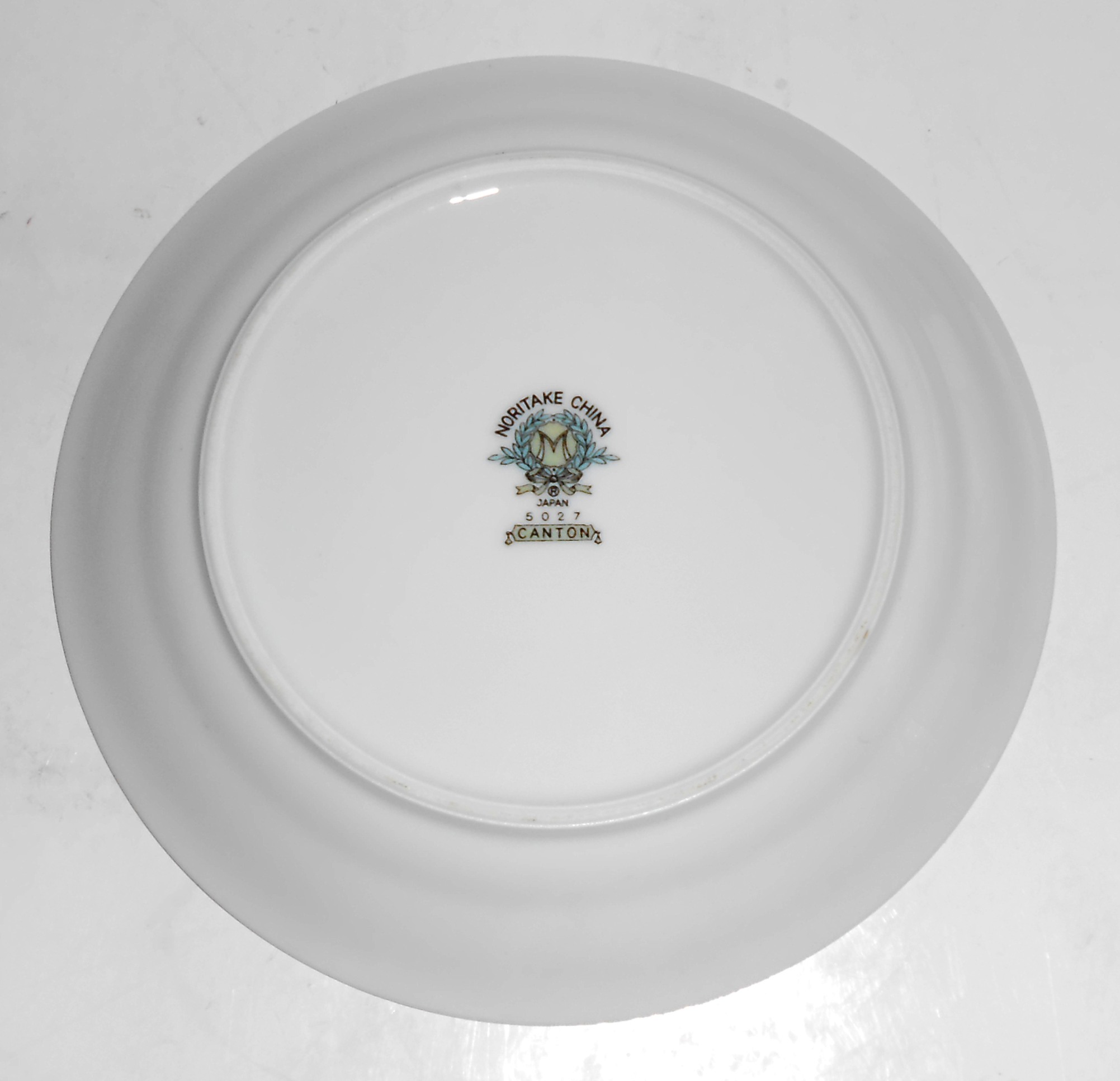 Noritake China Porcelain Canton Bamboo Bread Plate MINT