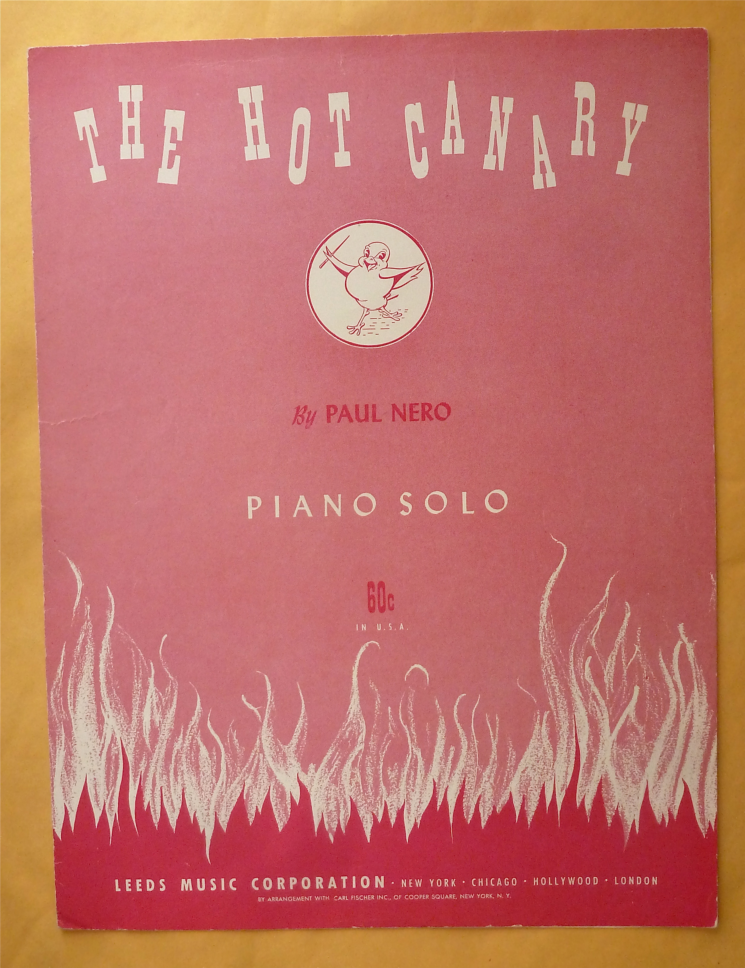 Sheet Music For 1948 The Hot Canary