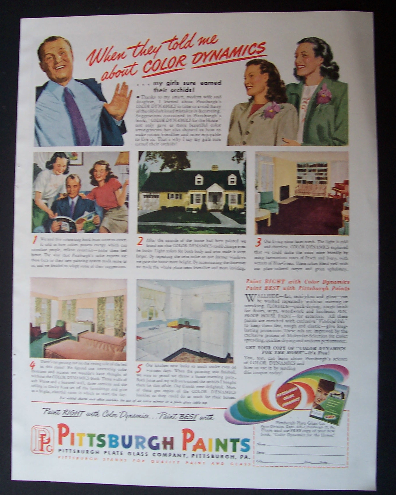 1947  Pittsburgh  Paints