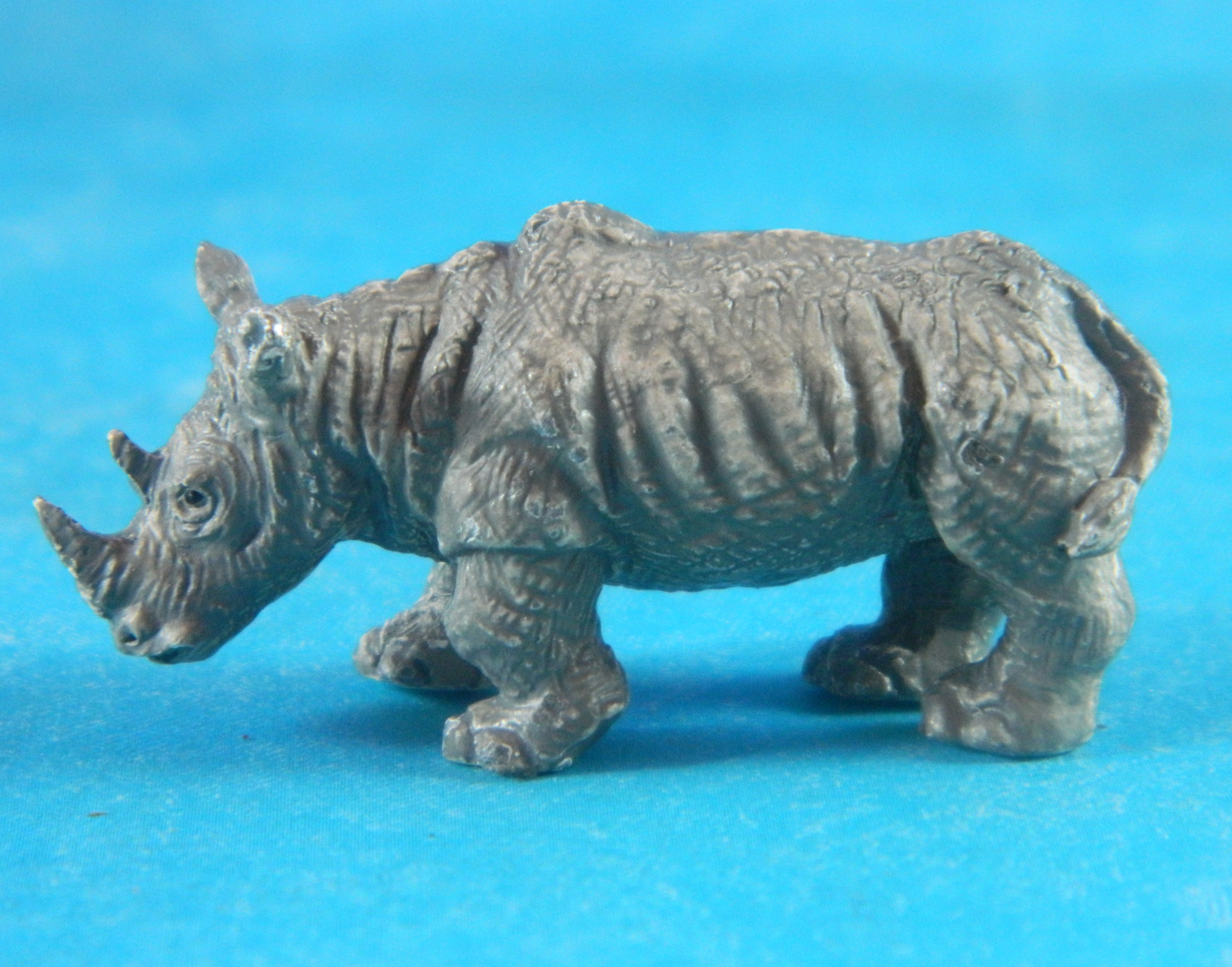 Rhinoceros Pewter Image Miniature