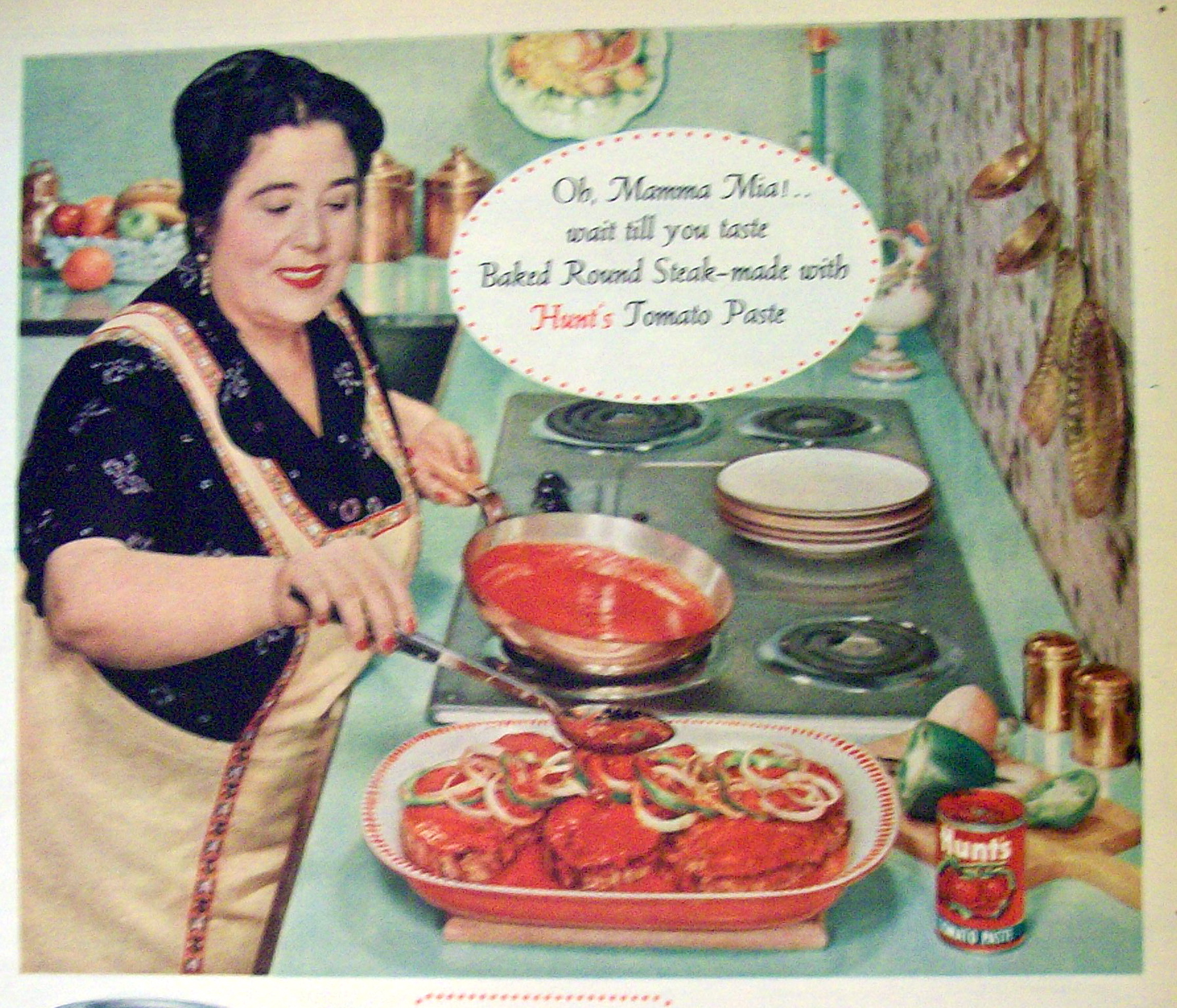 Vintage Ad: 1958 Hunt's Tomato Paste