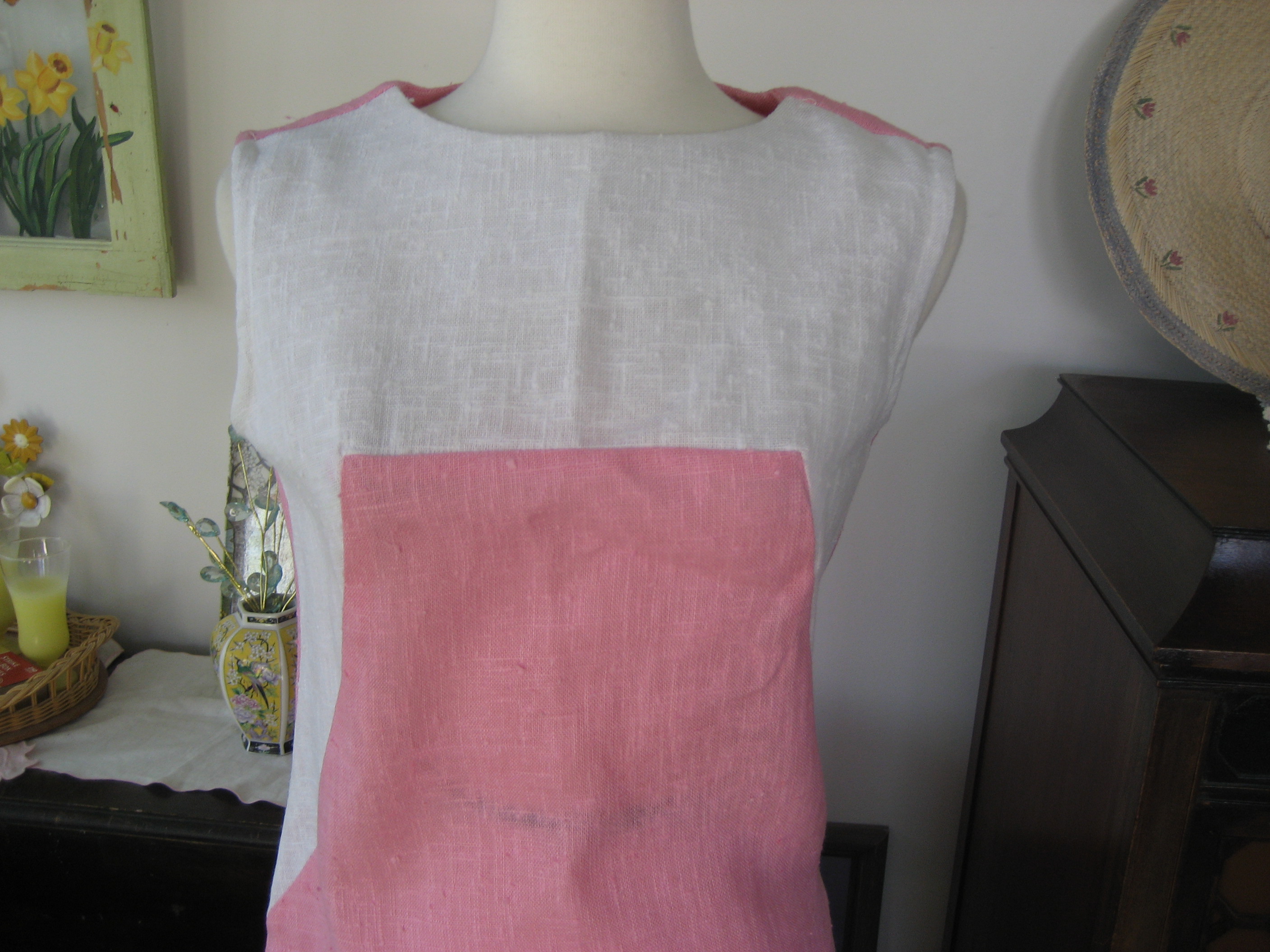 Linen Shift Dress