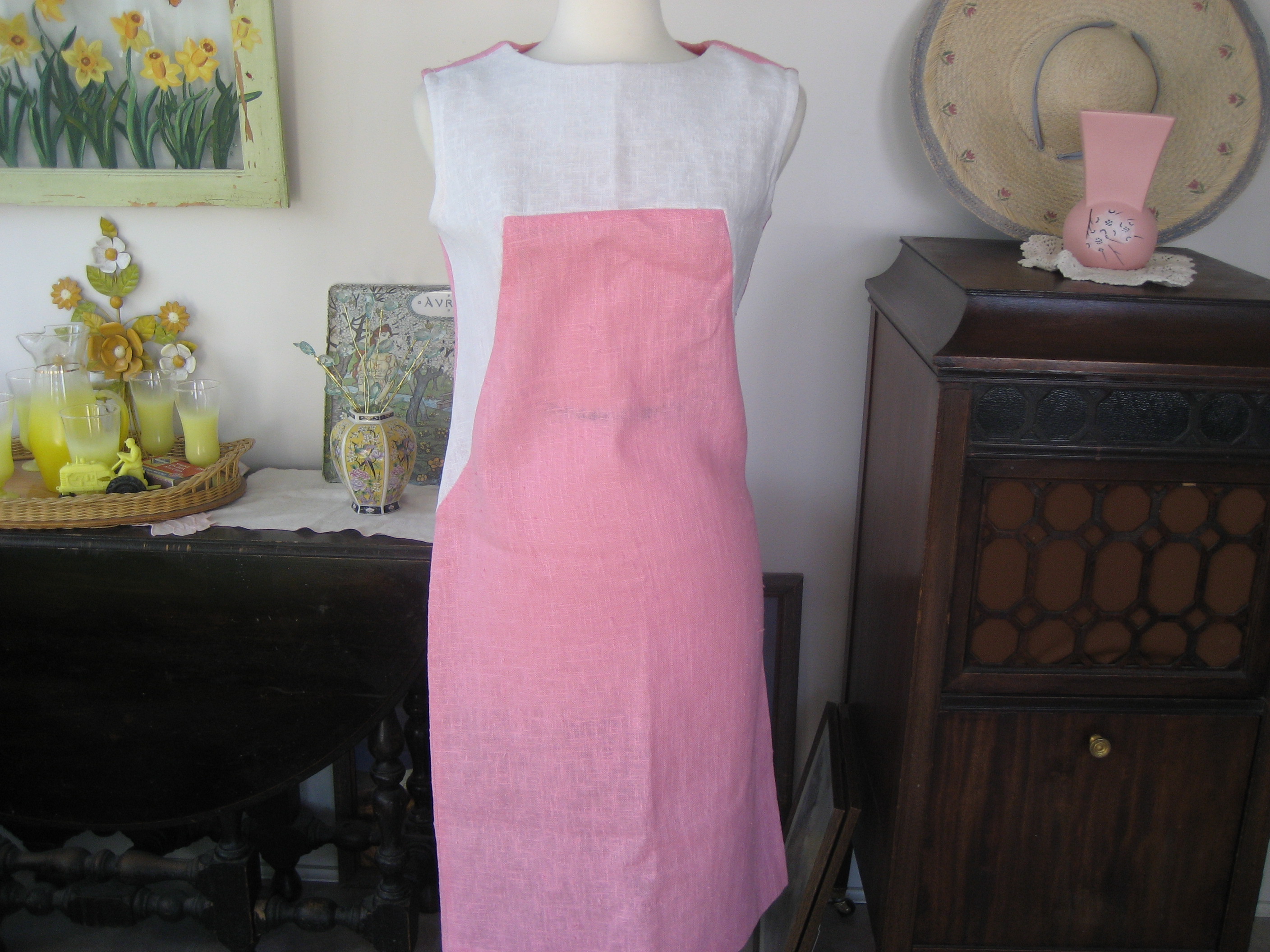 Linen Shift Dress
