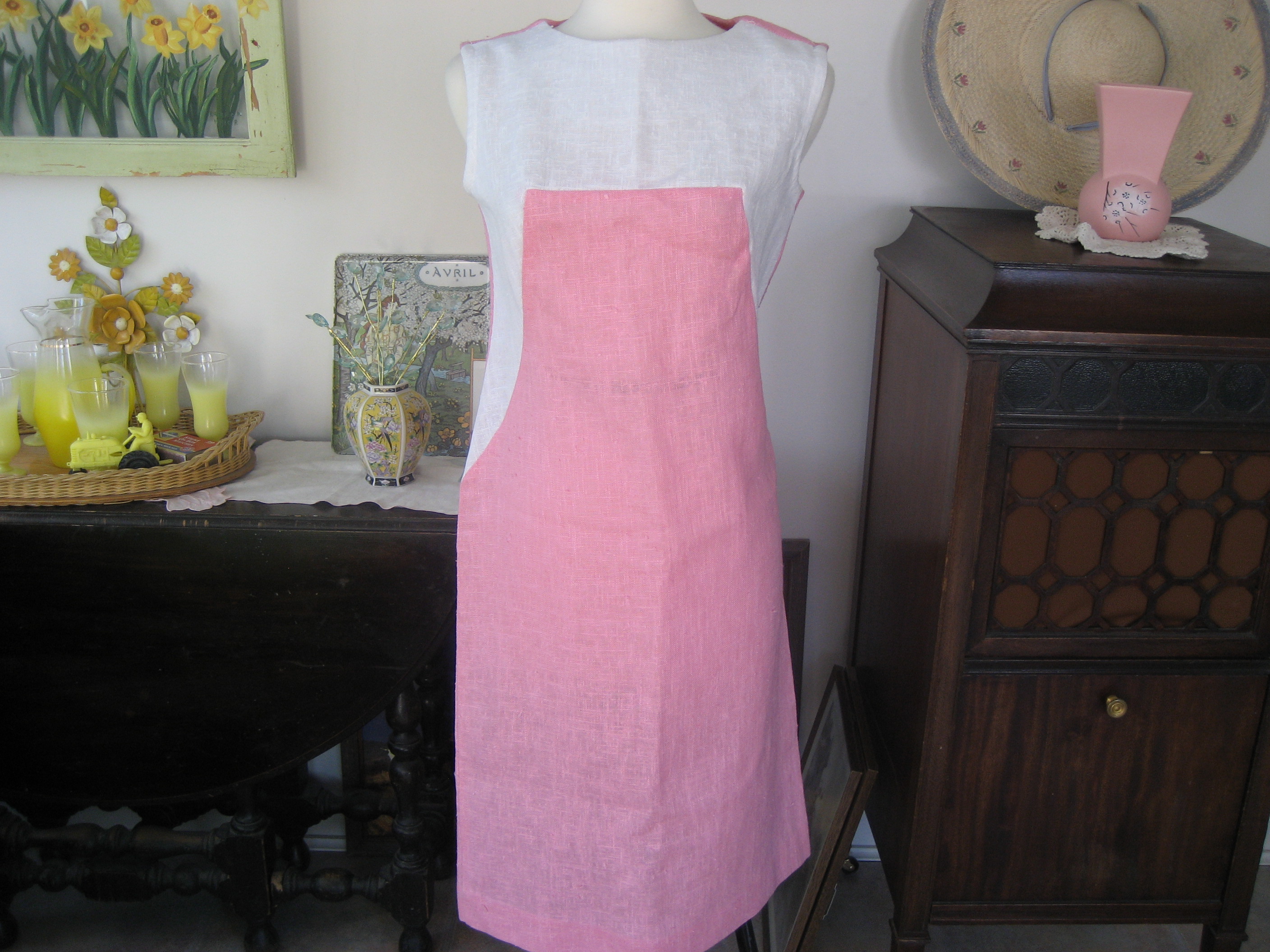 Linen Shift Dress