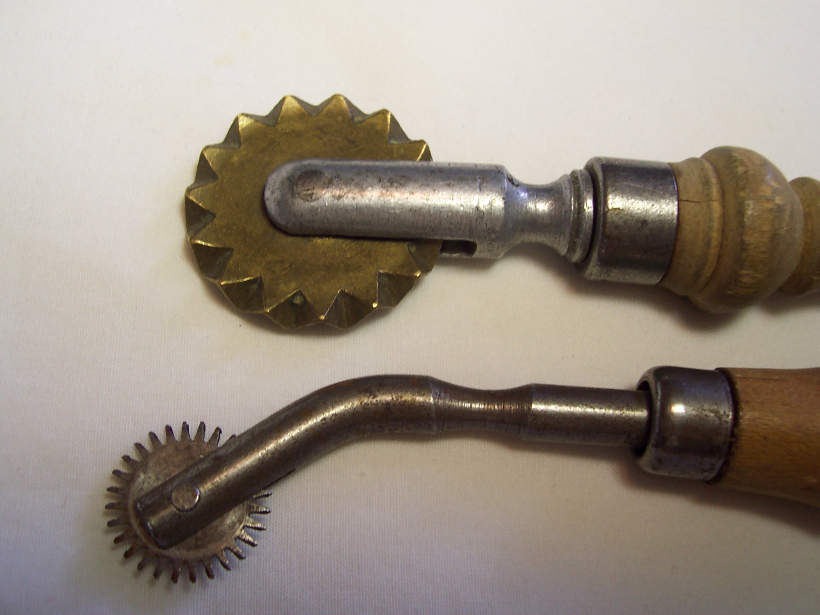 Pie Crimper Cutter Wheel set of two different