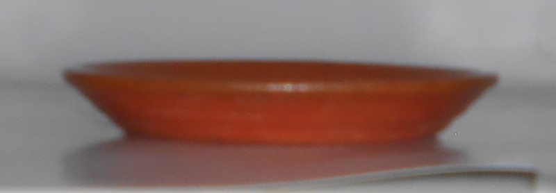 VINTAGE Pacific Pottery Hostess Ware EARLY Apache Red Coaster