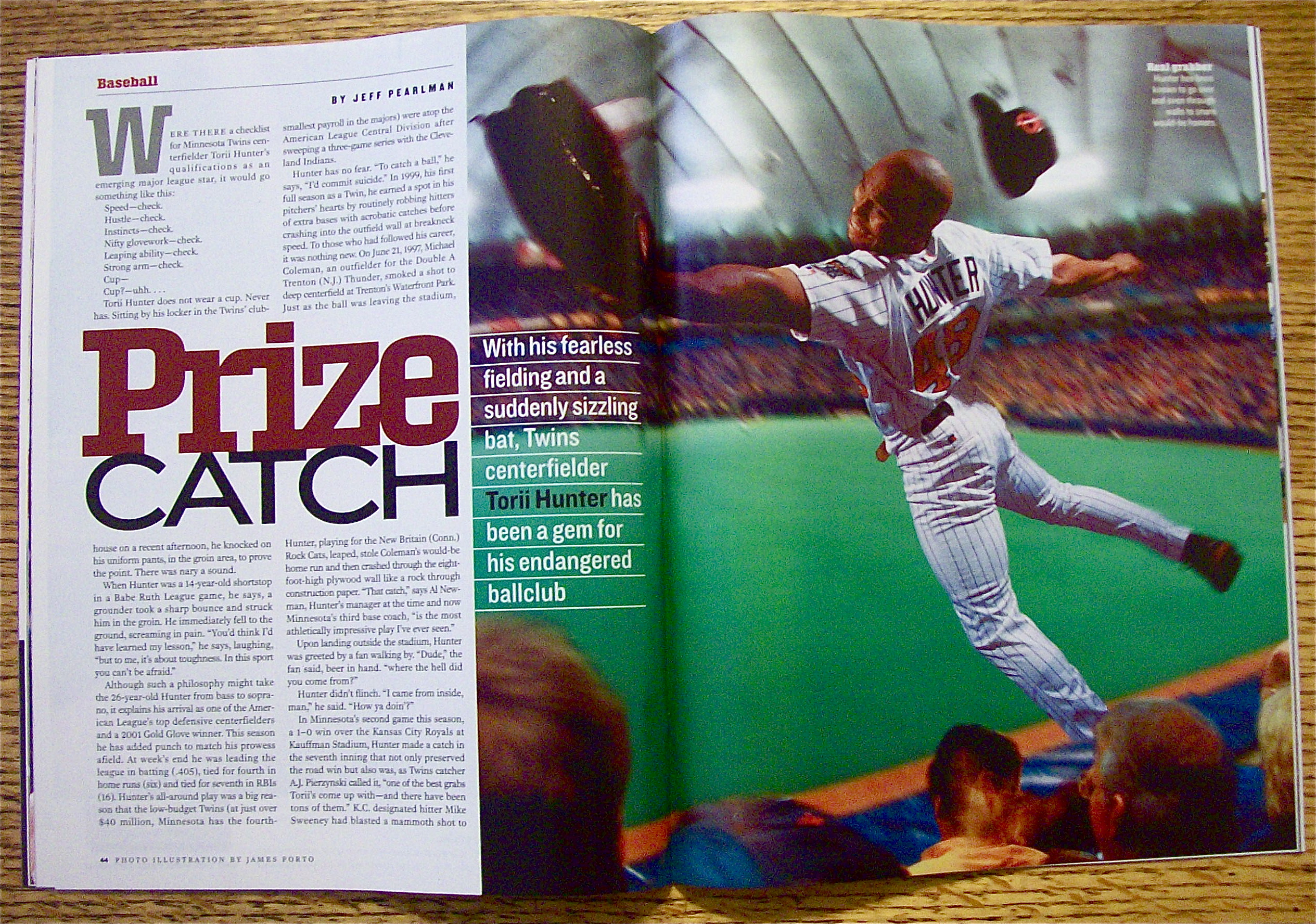 Sport Illustrated Magazine April 29, 2002 Kenyon Martin