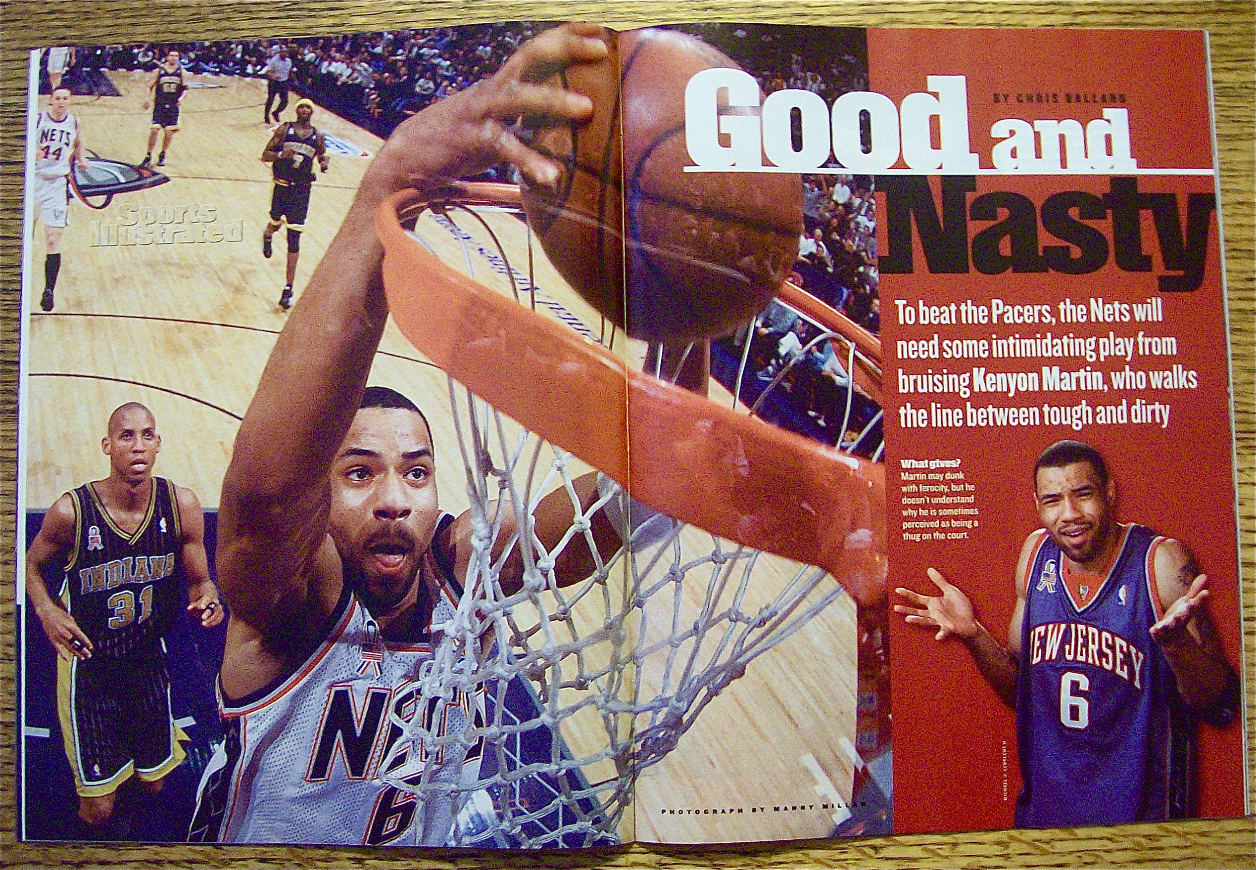 Sport Illustrated Magazine April 29, 2002 Kenyon Martin