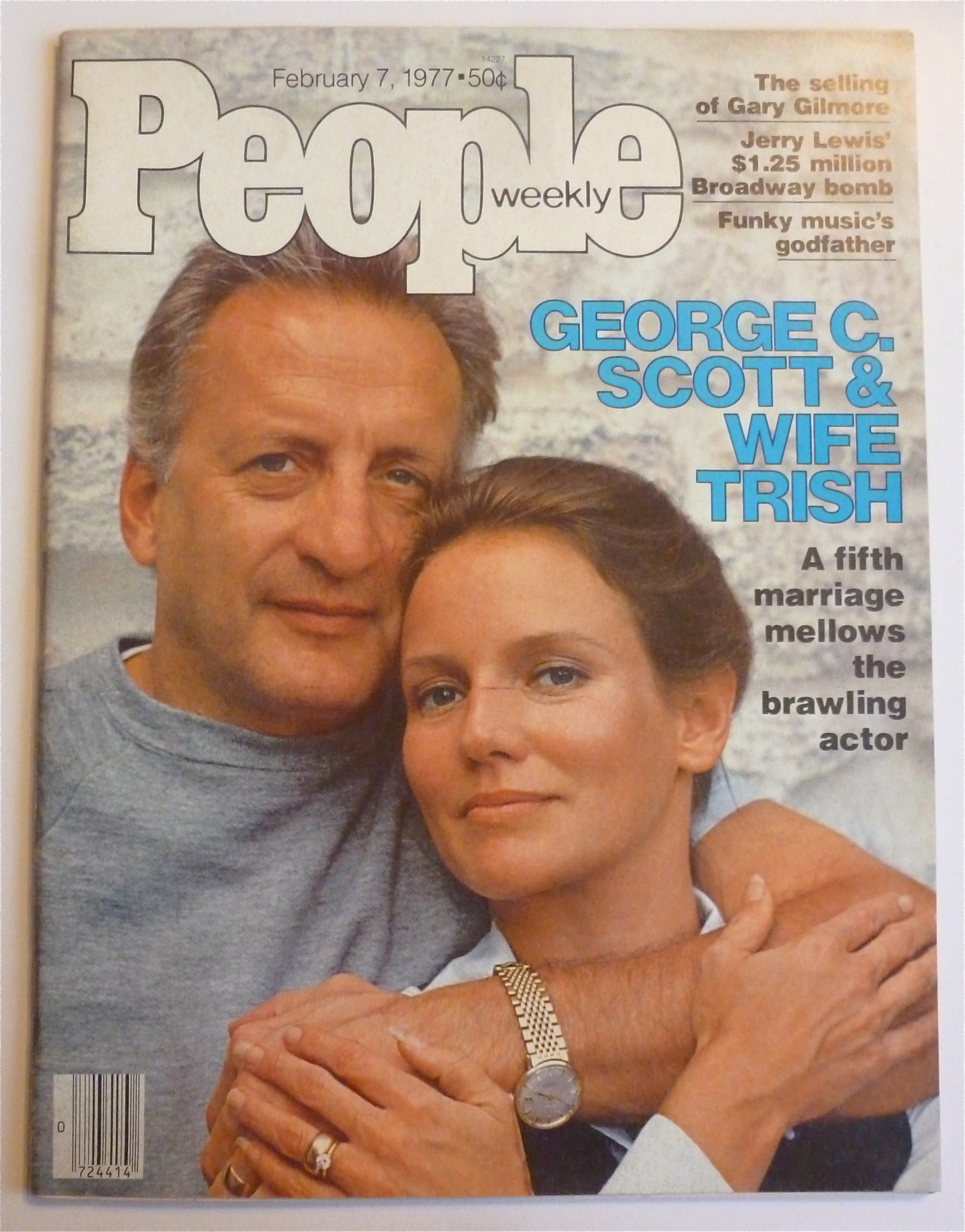 People Weekly Magazine February 7, 1977 George C Scott