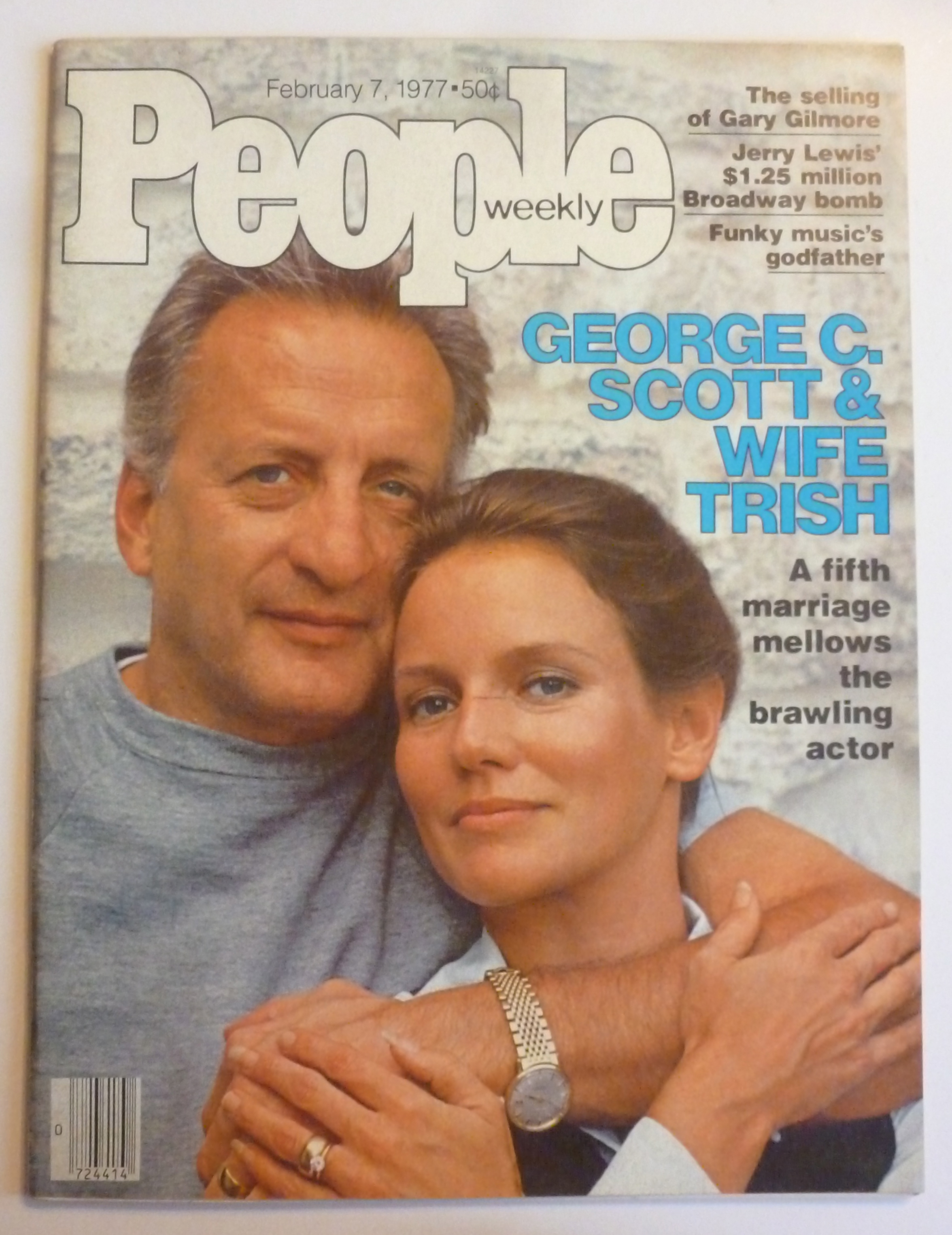 People Weekly Magazine February 7, 1977 George C Scott