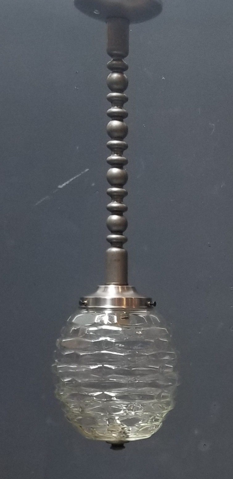 Faceted Glass Pendants