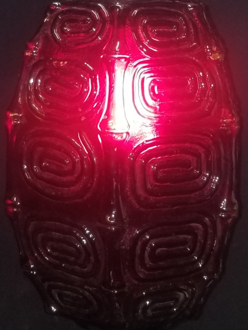 1 pair GOTHIC RED PENDANT lights