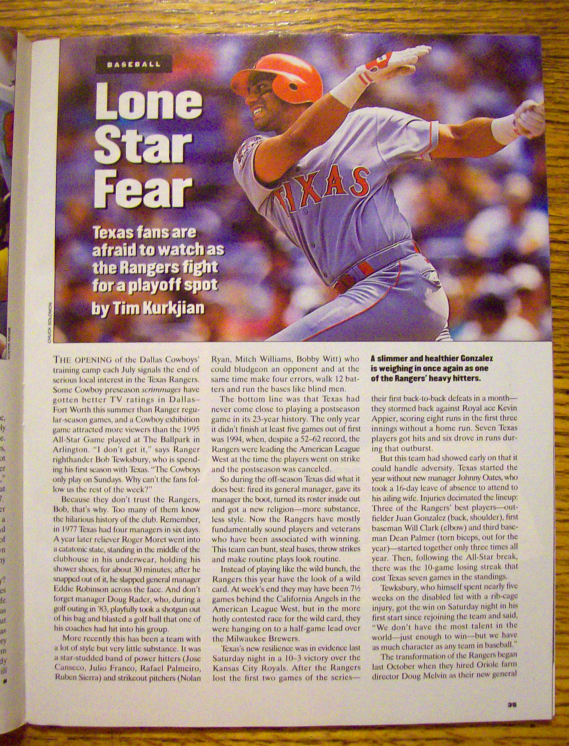 Sport Illustrated Magazine September 4, 1995 Dan Marino