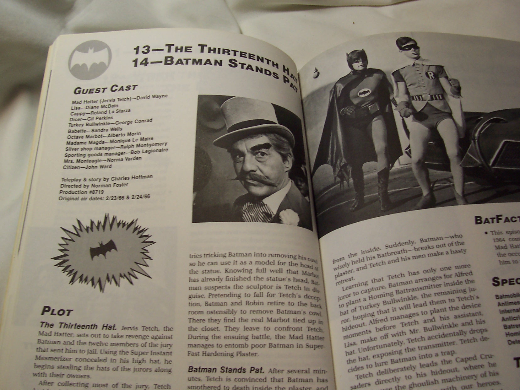 Batman Book Official Joel Eisner 1986