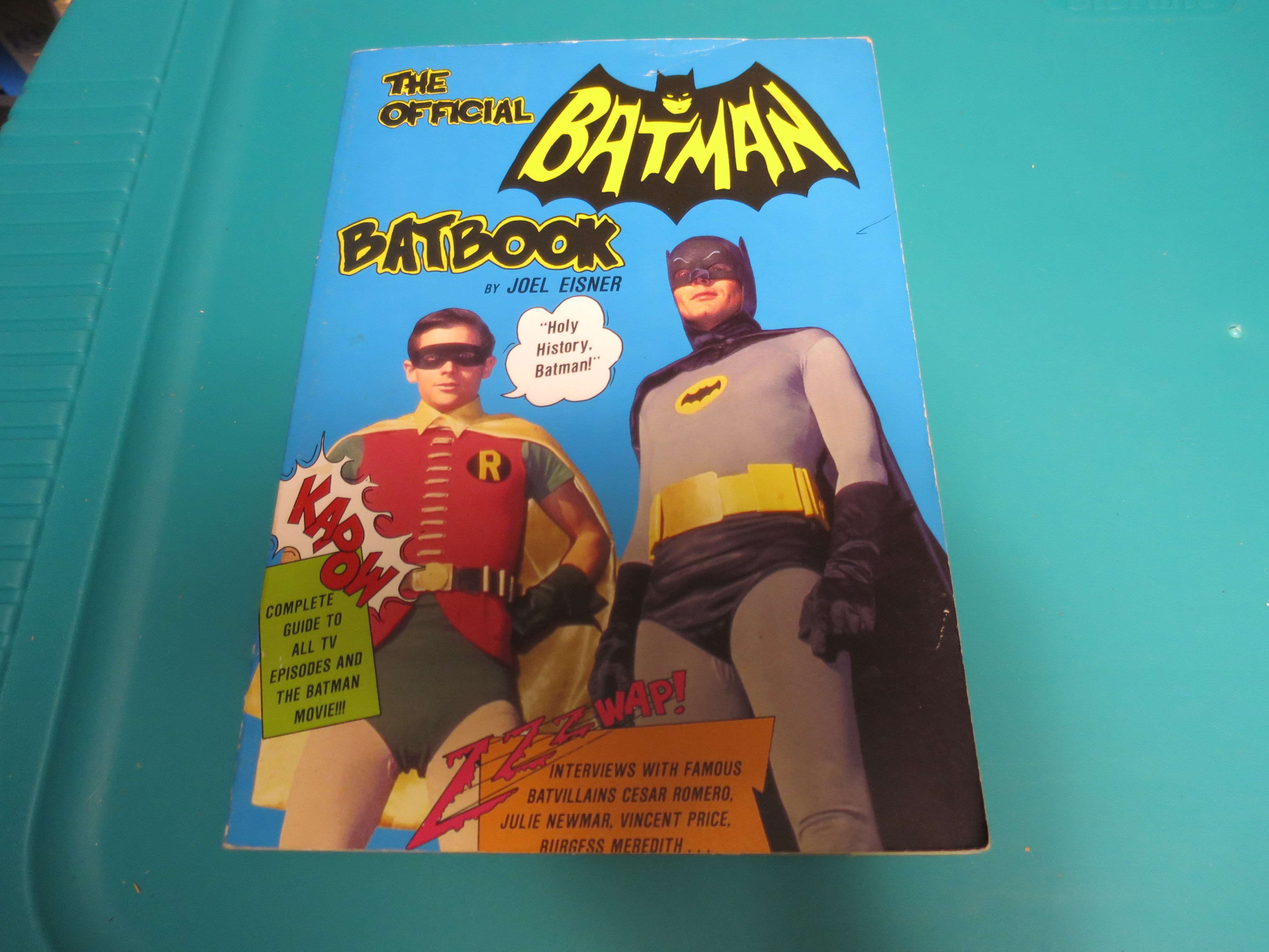 Batman Book Official Joel Eisner 1986