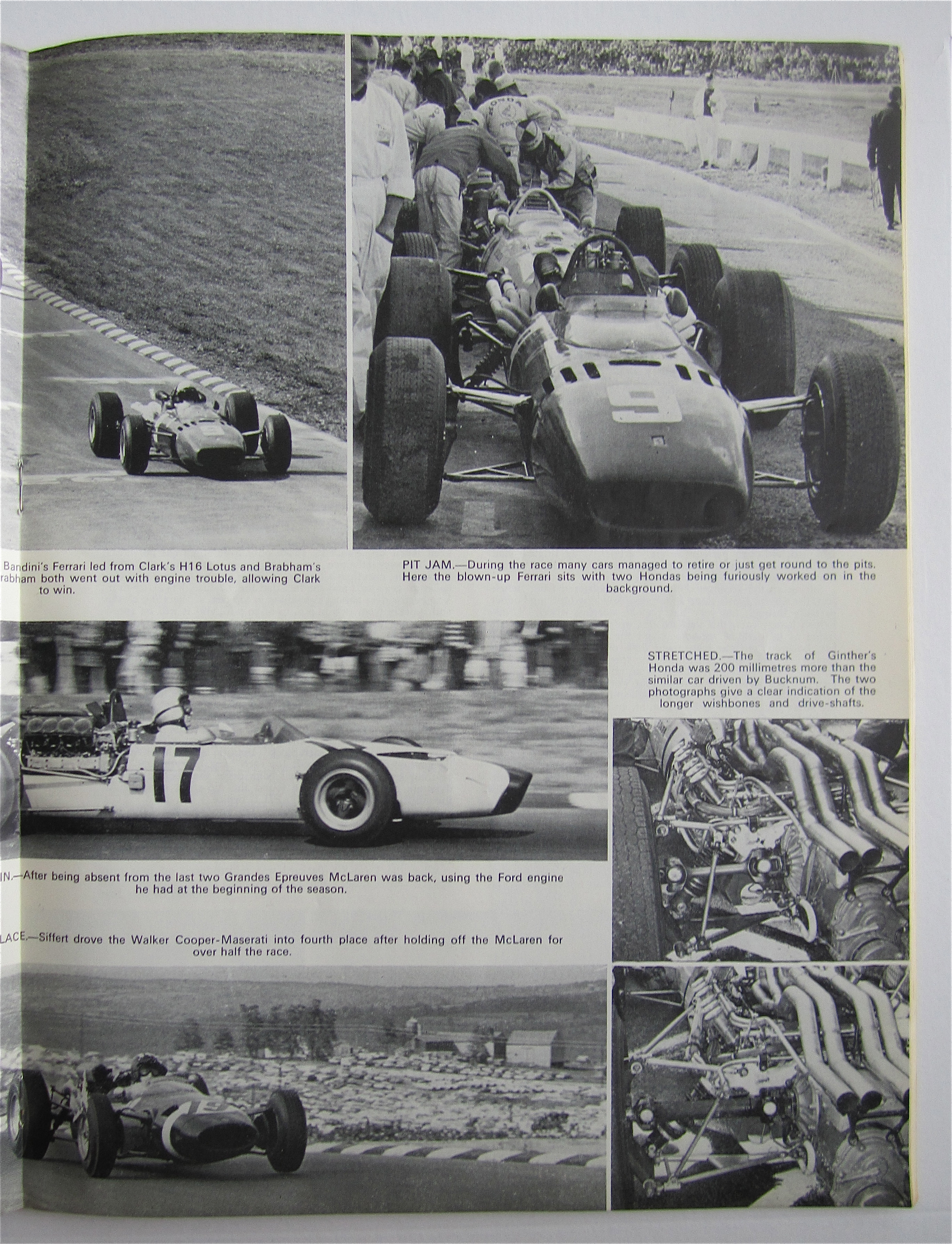 Motor Sport Magazine November 1966 Foreboding