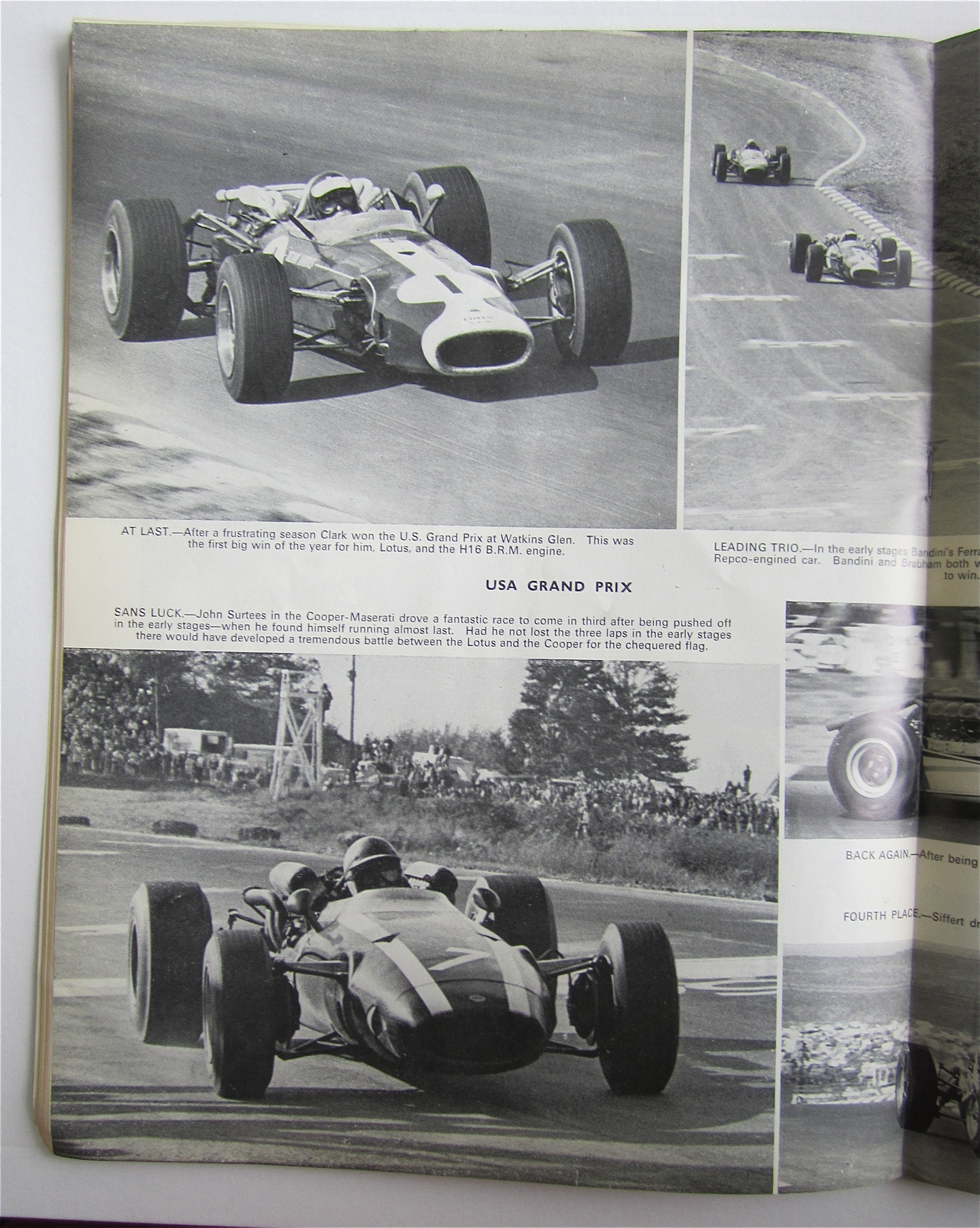 Motor Sport Magazine November 1966 Foreboding