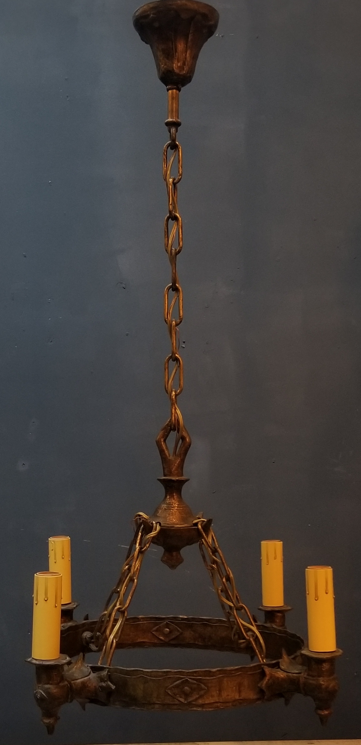 1920's Hanging light