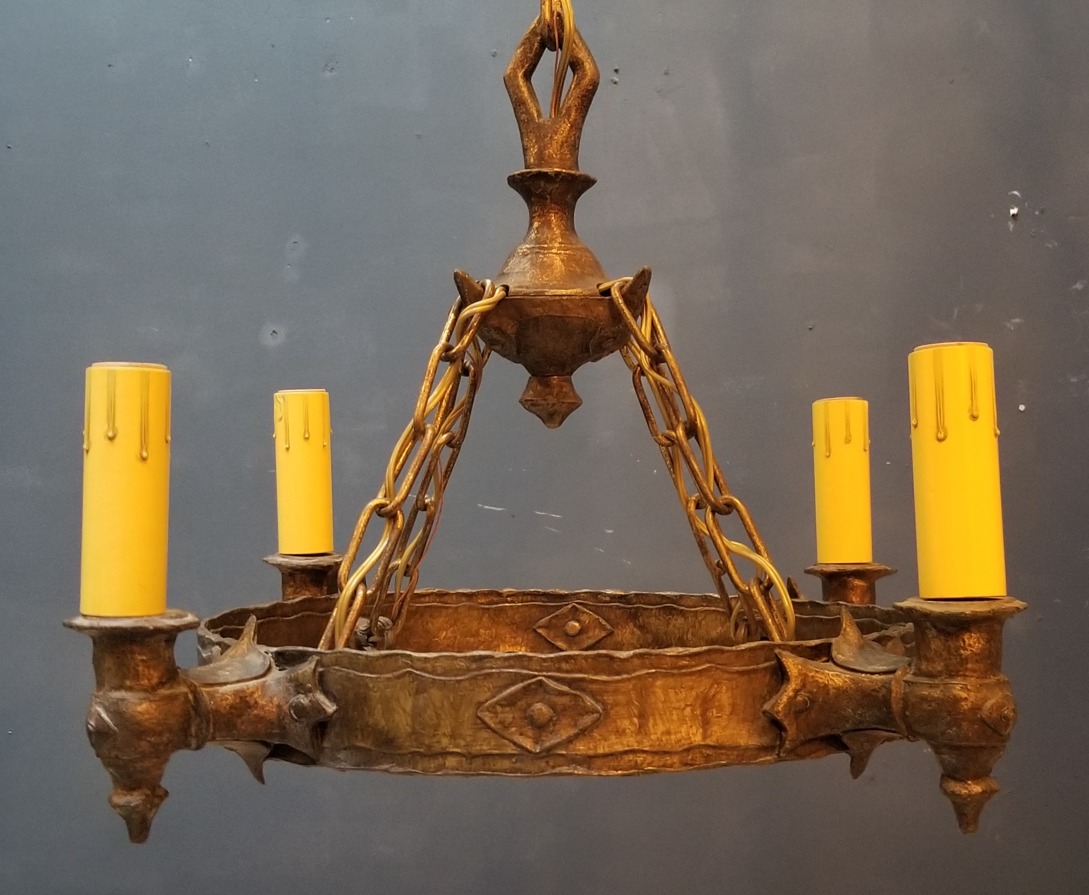 1920's Hanging light