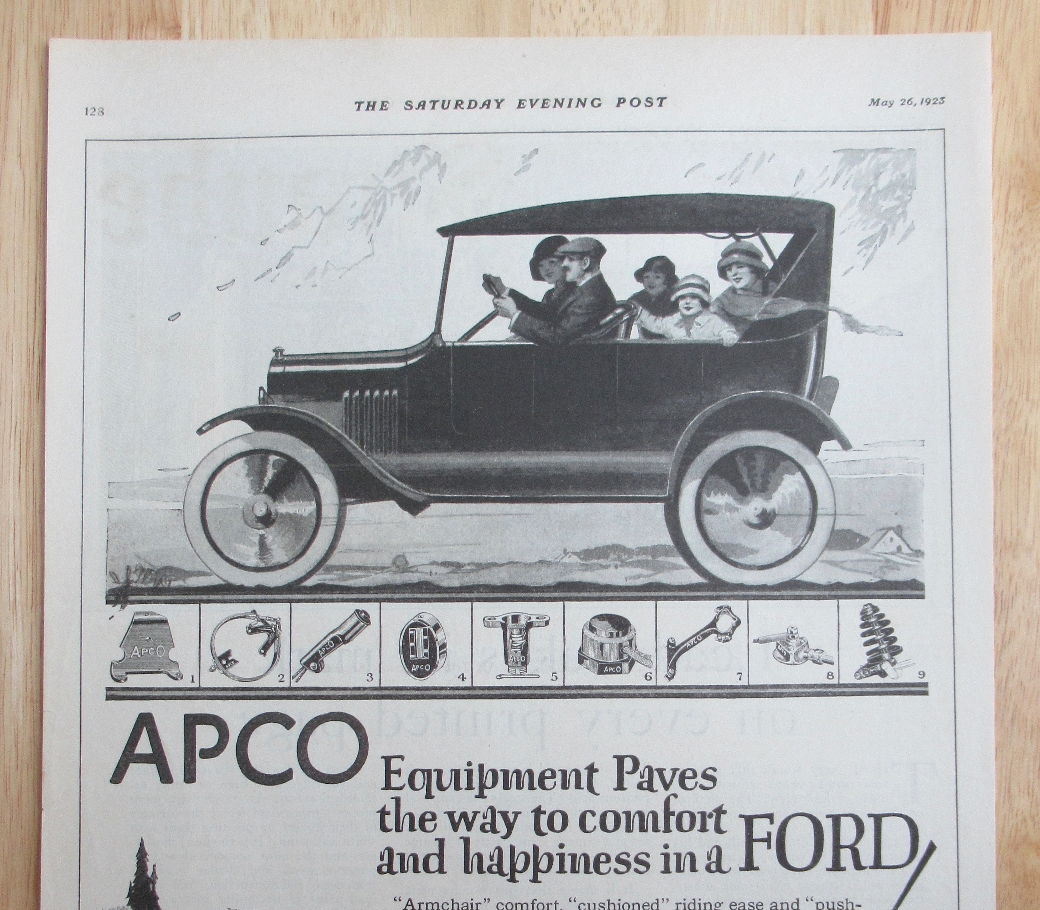 1923 Apco Manufacturing w/ the Ford Automobile