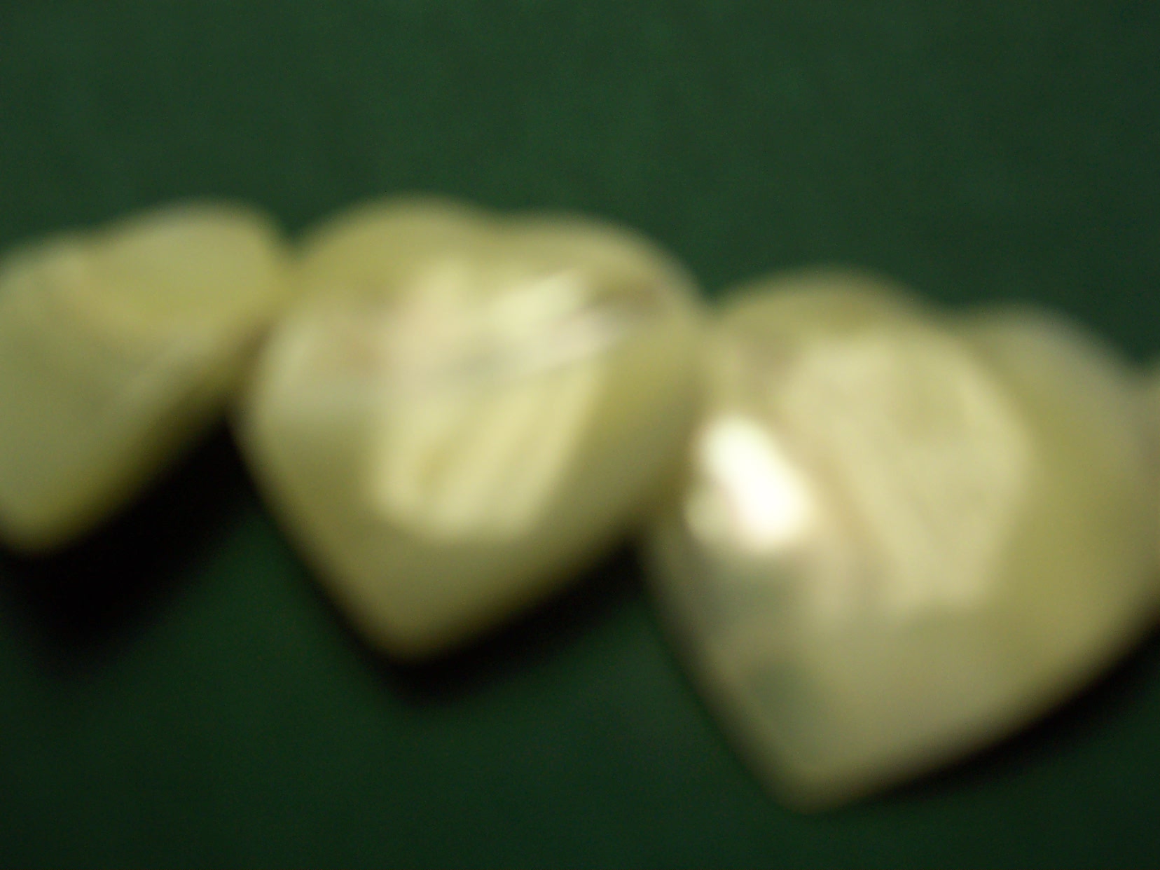 Vintage Avon Mother Of Pearl Heart Necklace