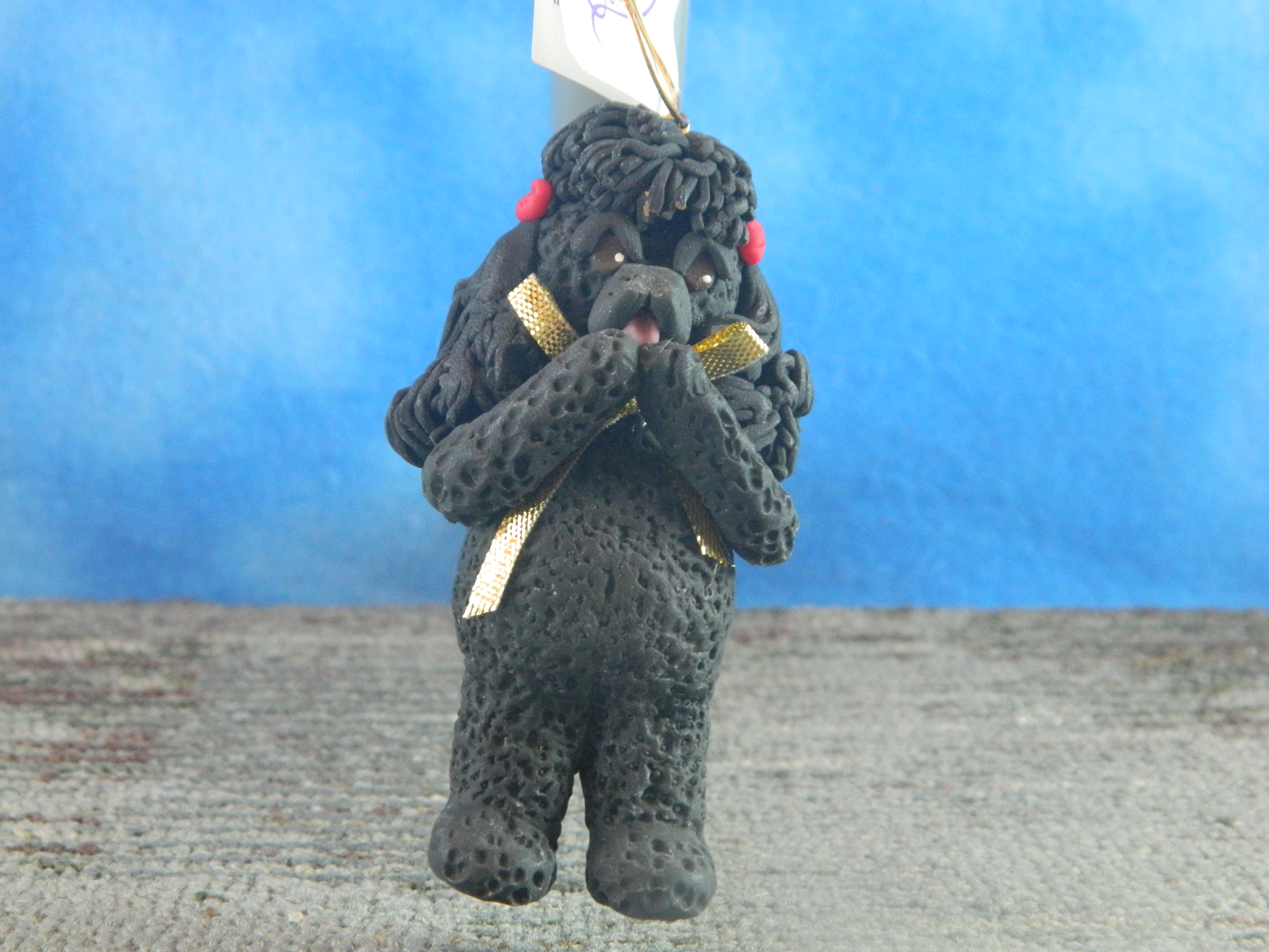 Cecile Poodle Ornament