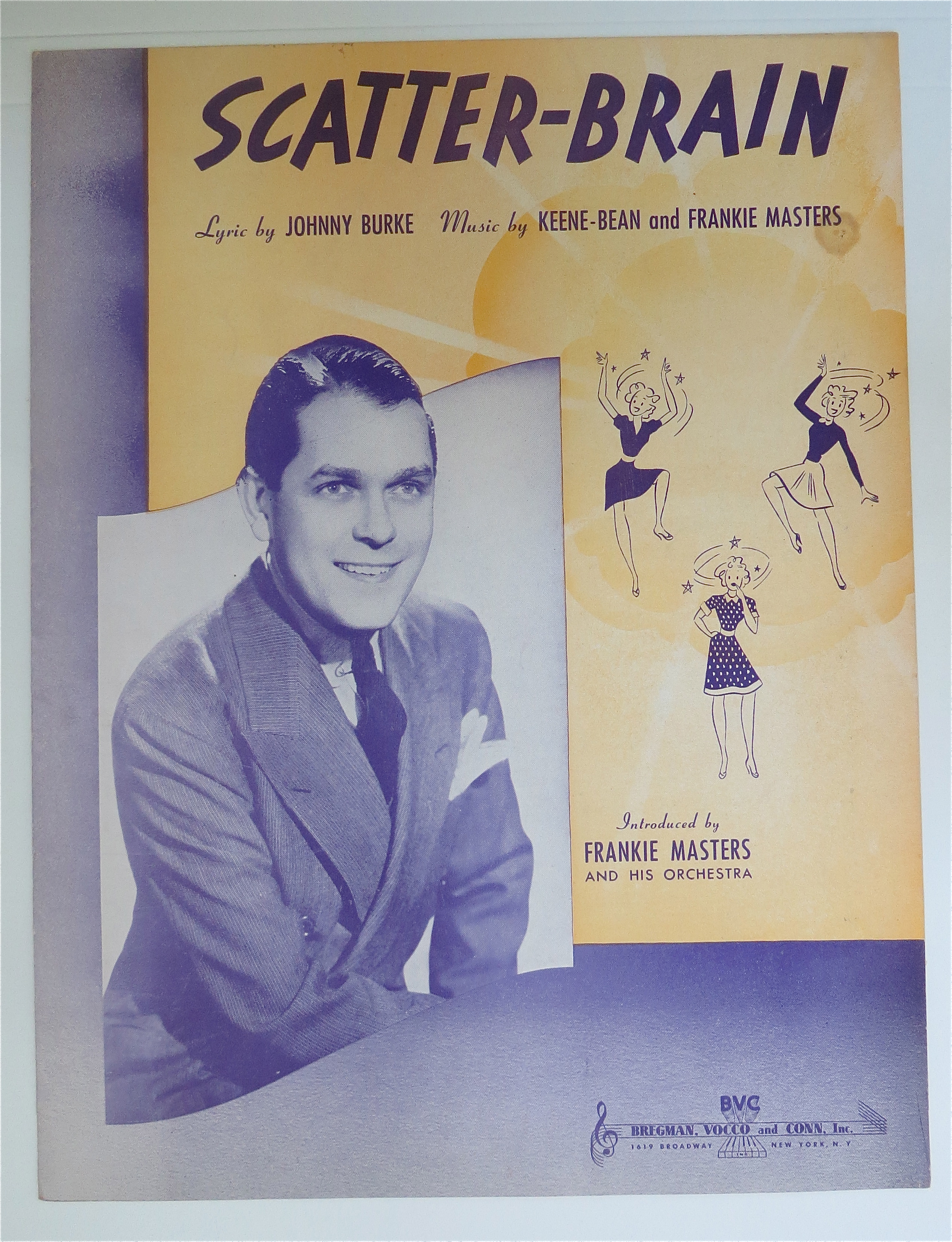 1939 Scatter-Brain By Burke & Bean and Masters