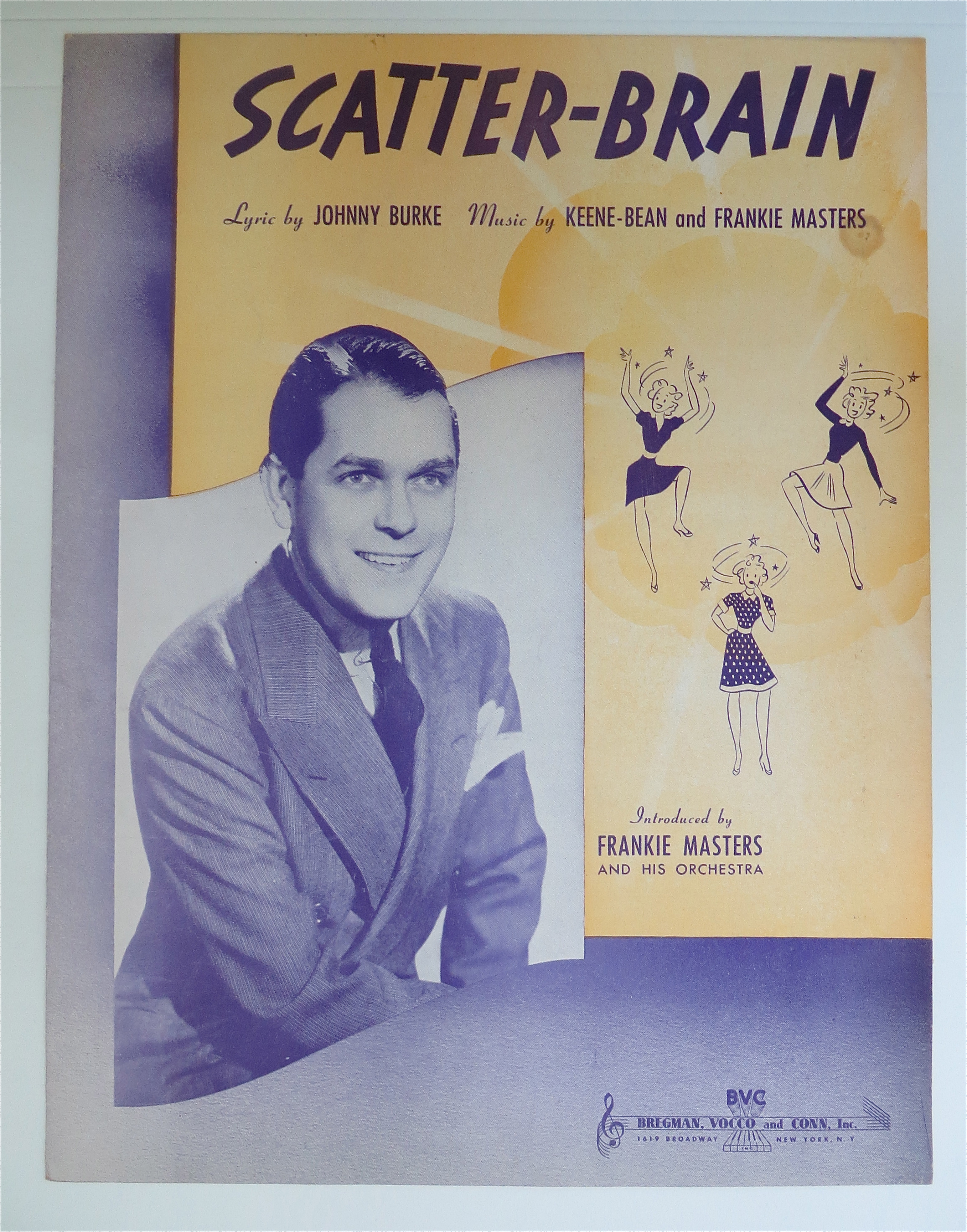 1939 Scatter-Brain By Burke & Bean and Masters