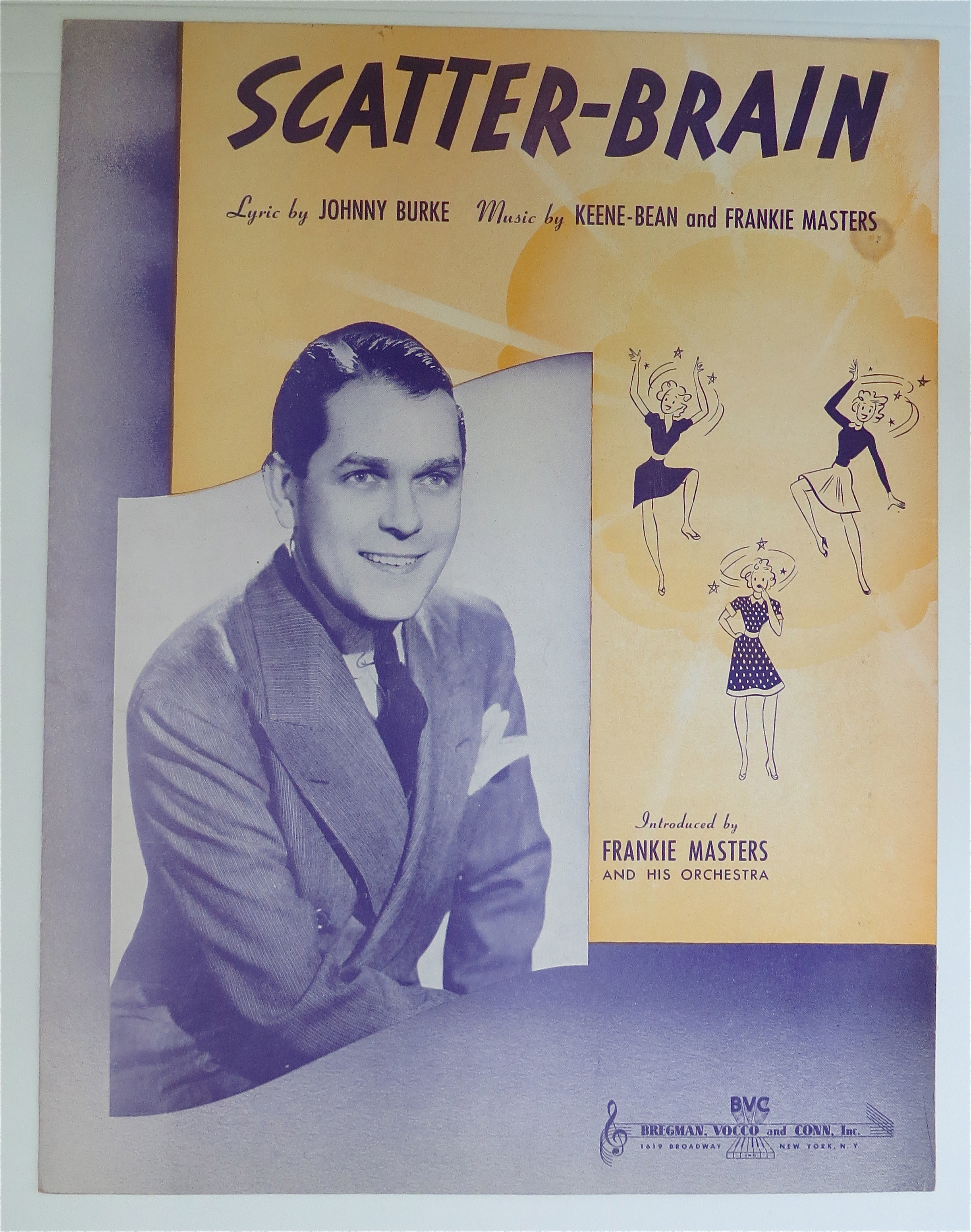 1939 Scatter-Brain By Burke & Bean and Masters