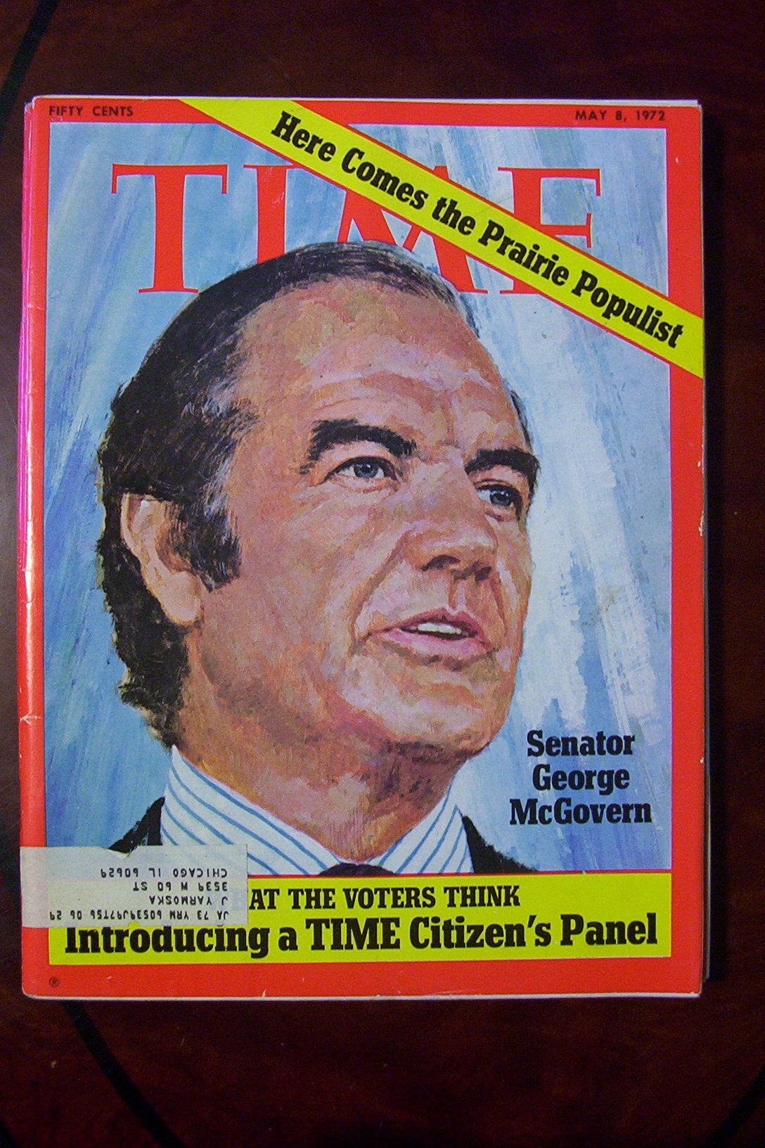 Time Magazine - May 8, 1972 - Senator George McGovern