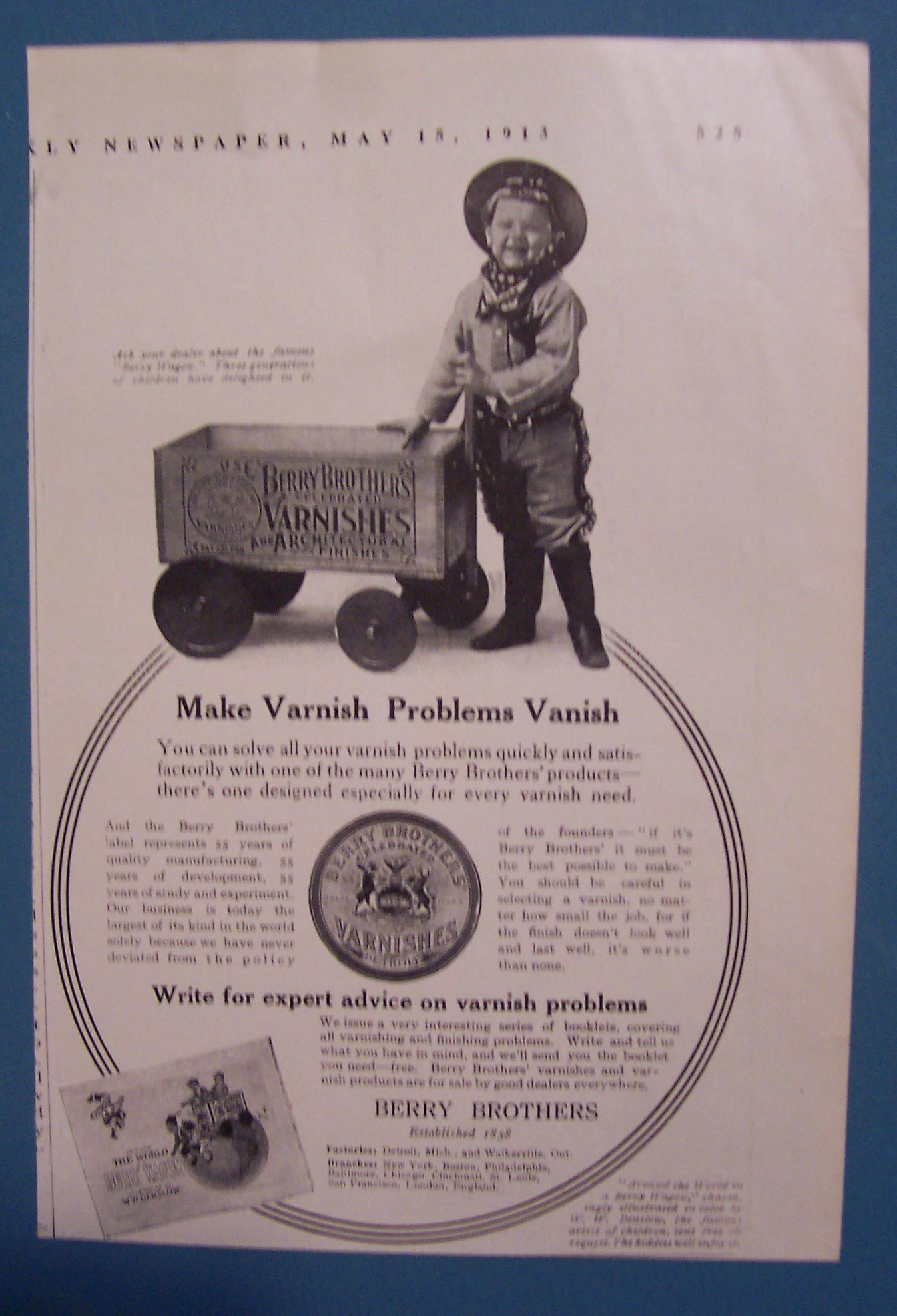 1913  Berry Brothers Varnish