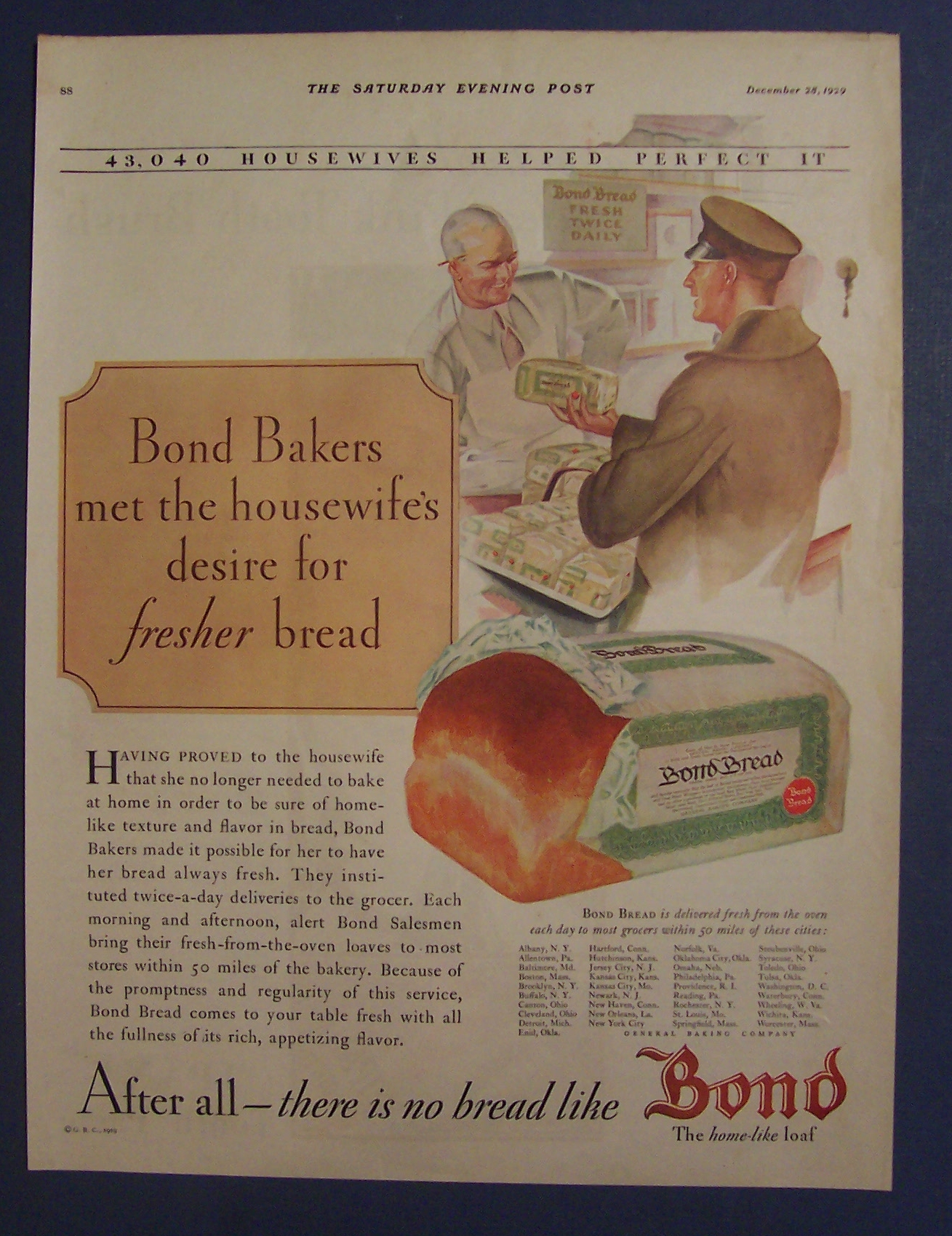 1929  Bond   Bread