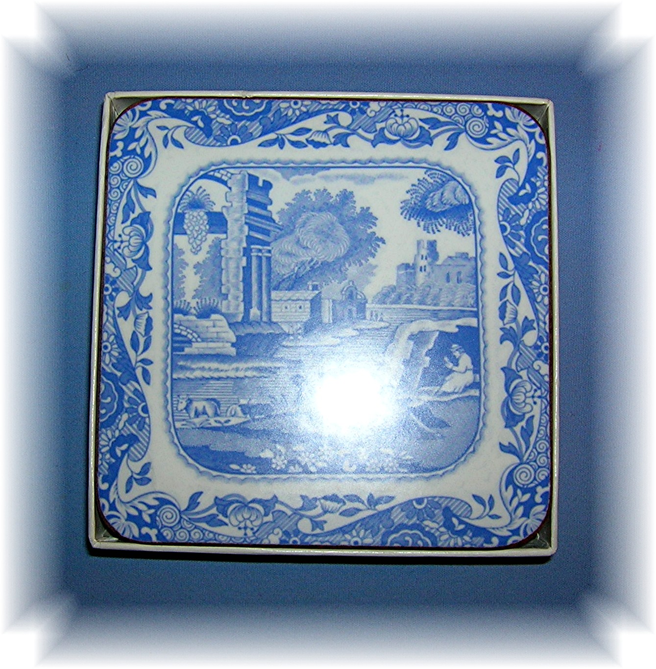Made in England 6 Spode Cork Back Coasters