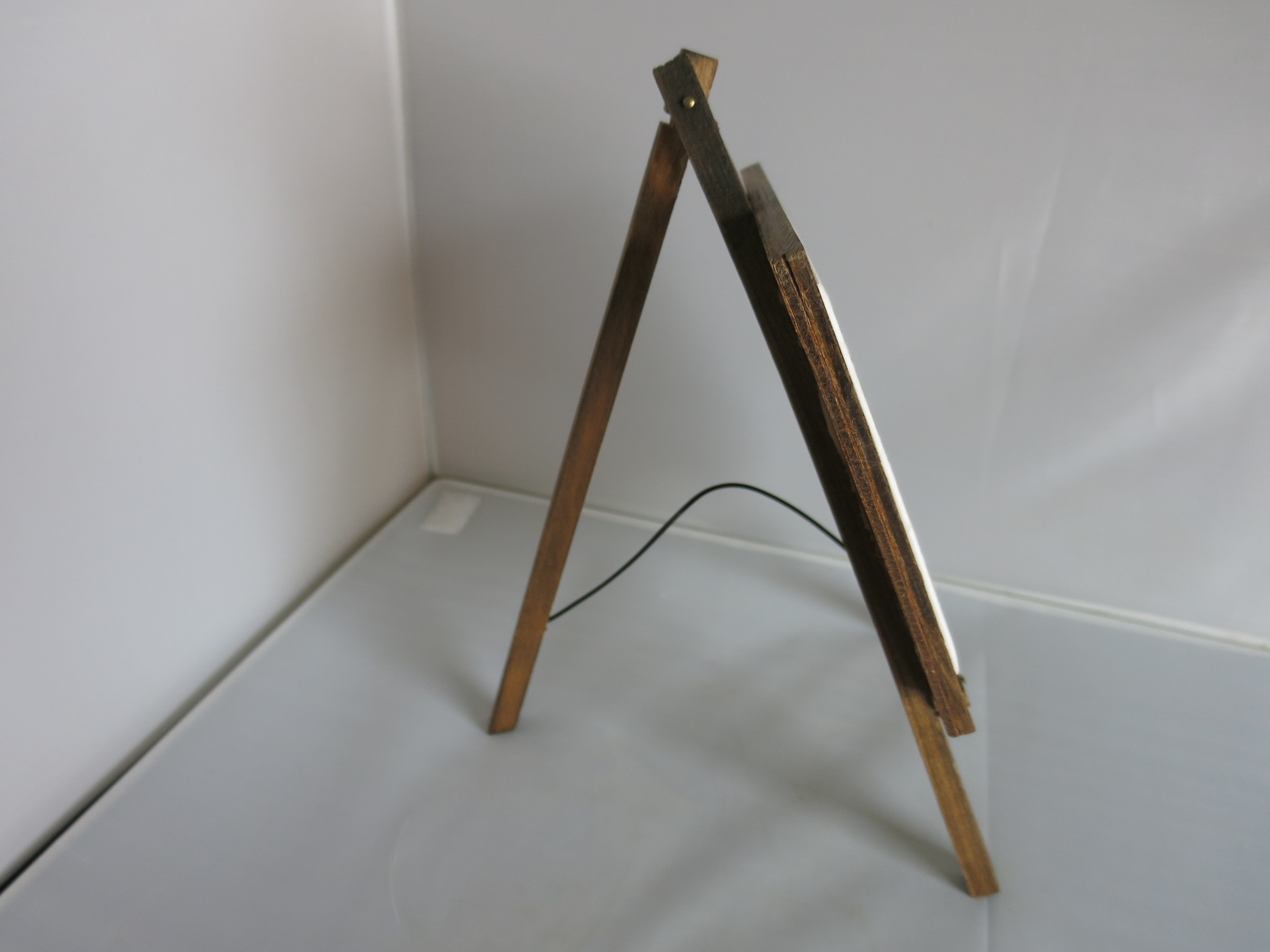Currier and Ives Tile Trivet Easel A Home in the Wilderness