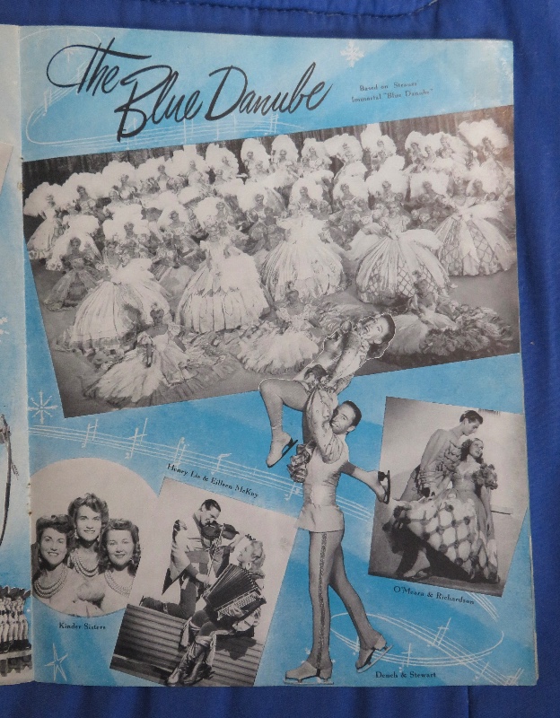 Original 1944 Ice Capades Program With George Petty Cover