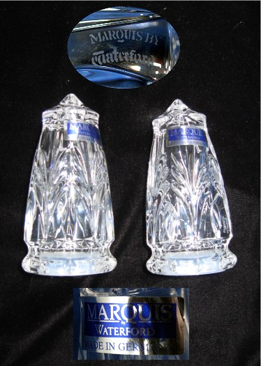Waterford Salt and pepper Set Marquis Germany
