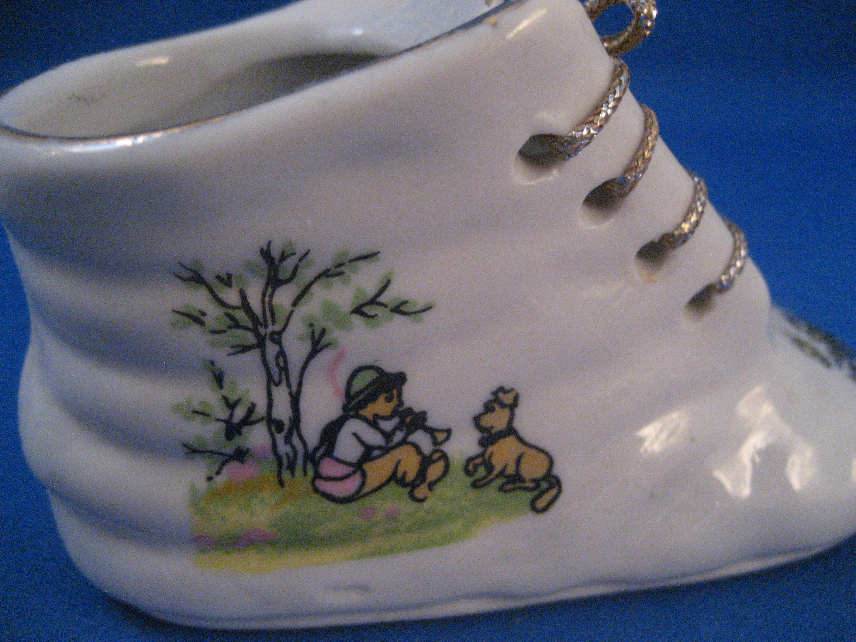 Small Porcelain Shoe