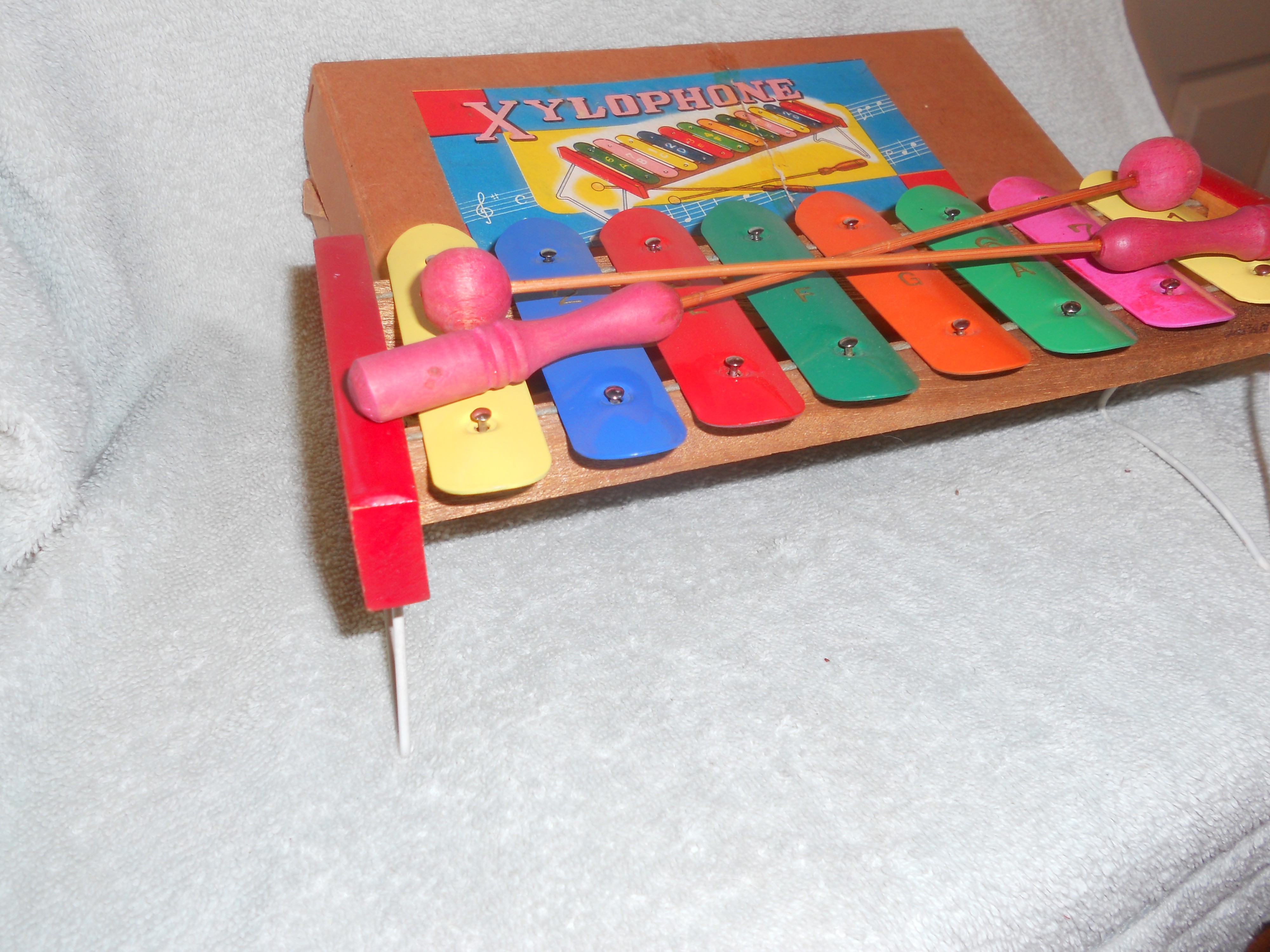 Xylophone Sticks and Music in box MSK Japan