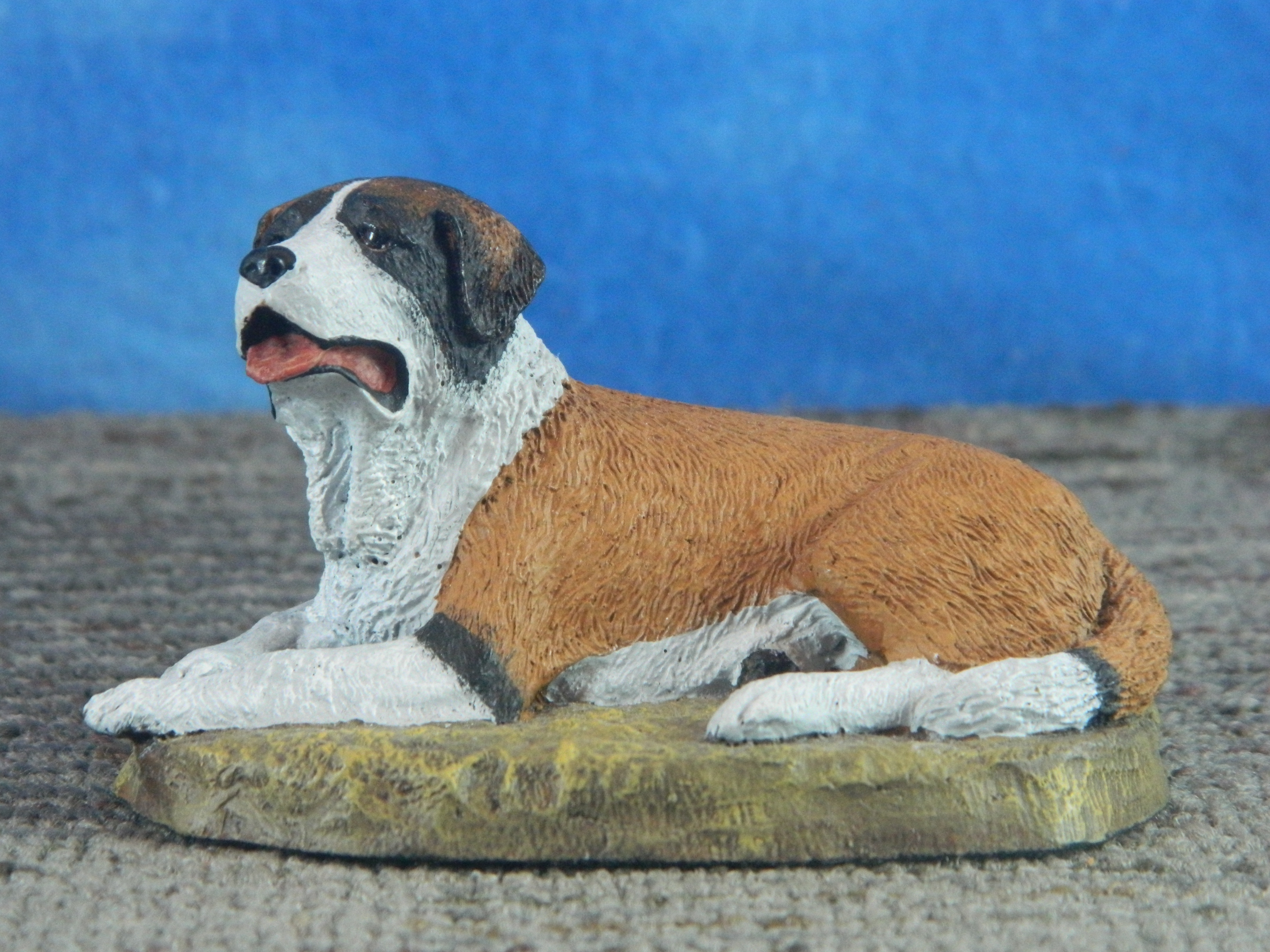 Aus-Ben Cold Cast Painted Bronze St Bernard