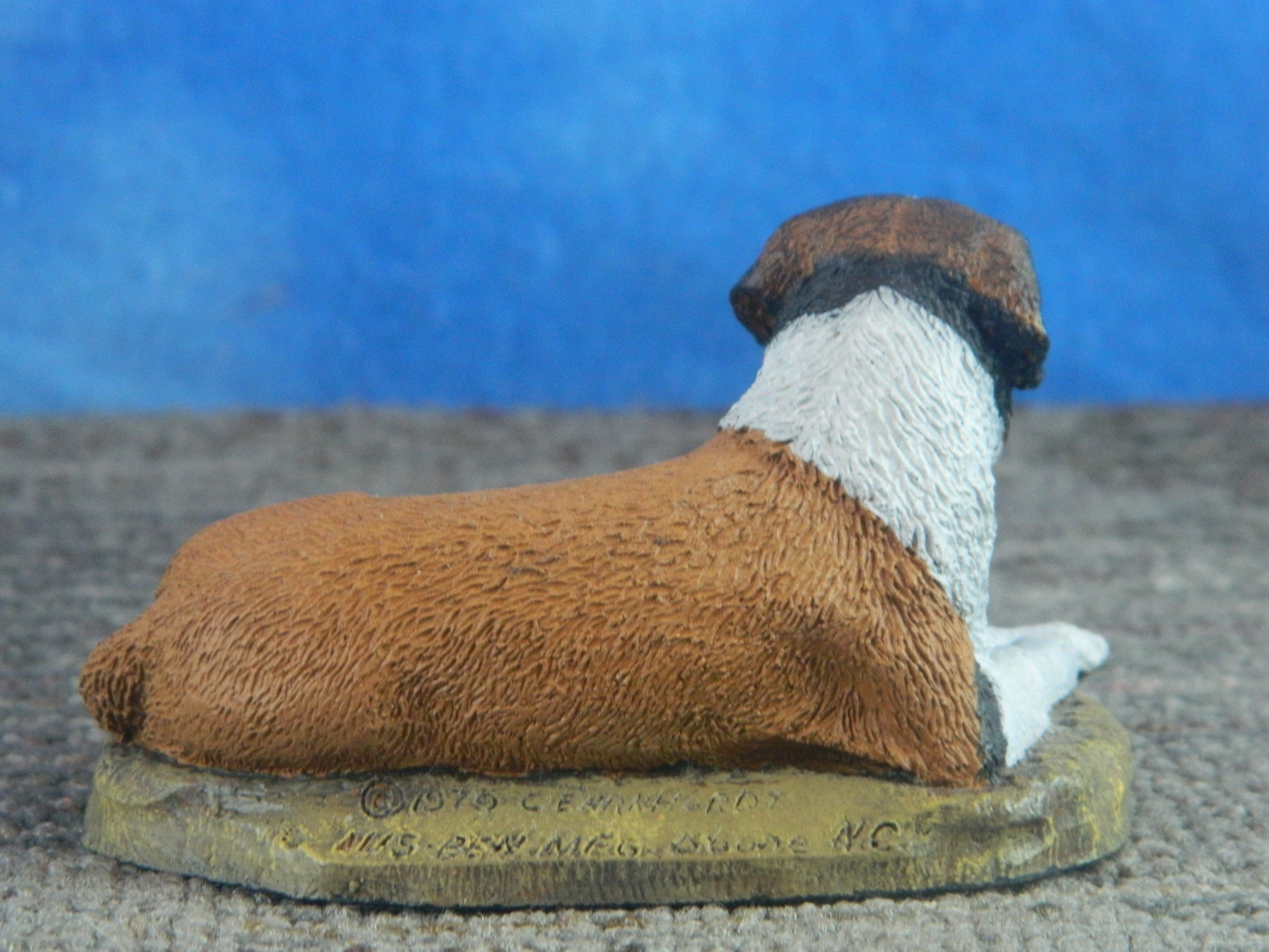 Aus-Ben Cold Cast Painted Bronze St Bernard