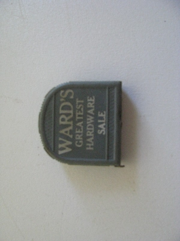 Vintage Ward's Greatest Hardware Sale Pocket Tape Measure